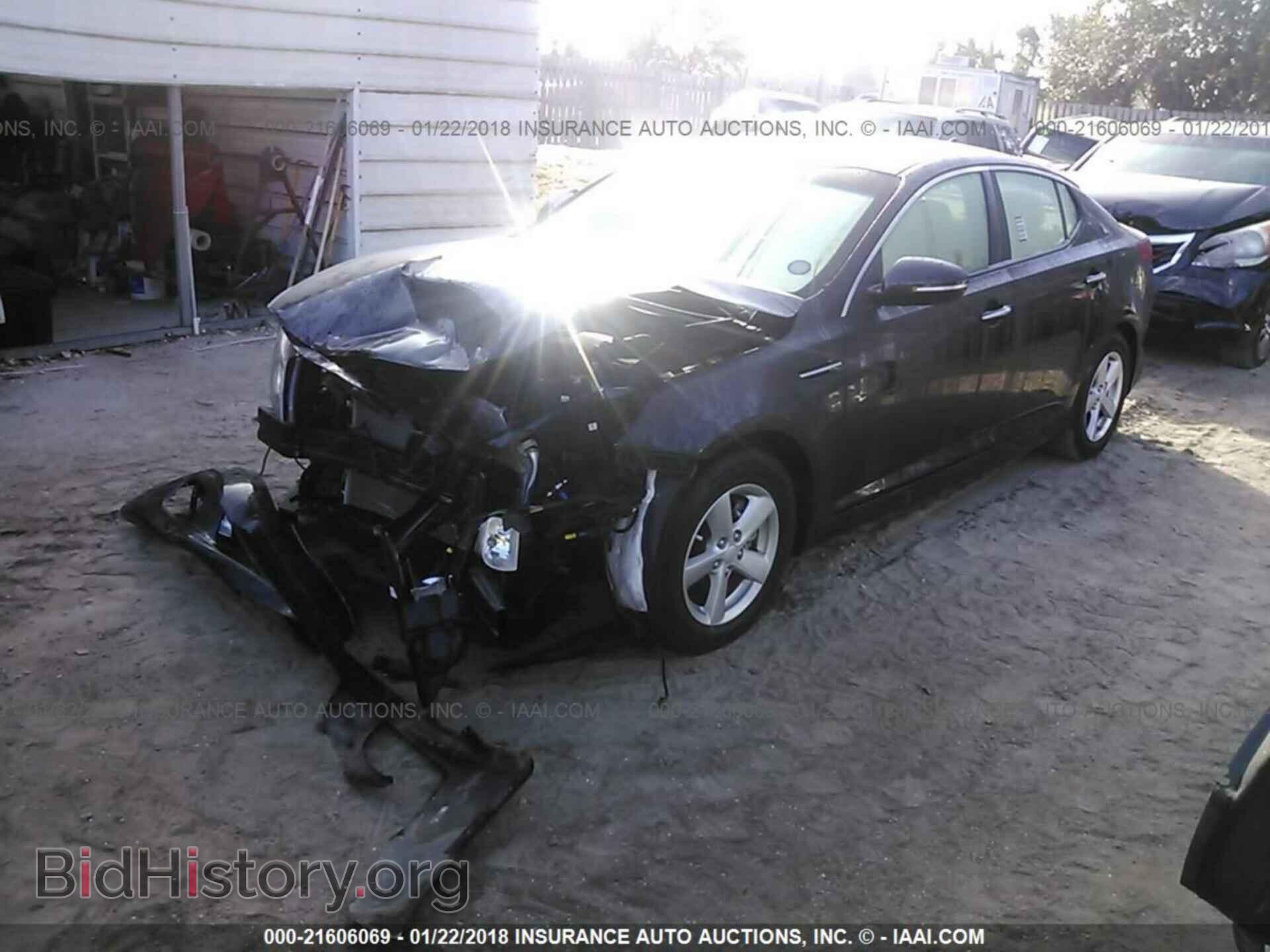 2015 Kia Optima - VIN: KNAGM4A79F5659631 - Фото 2