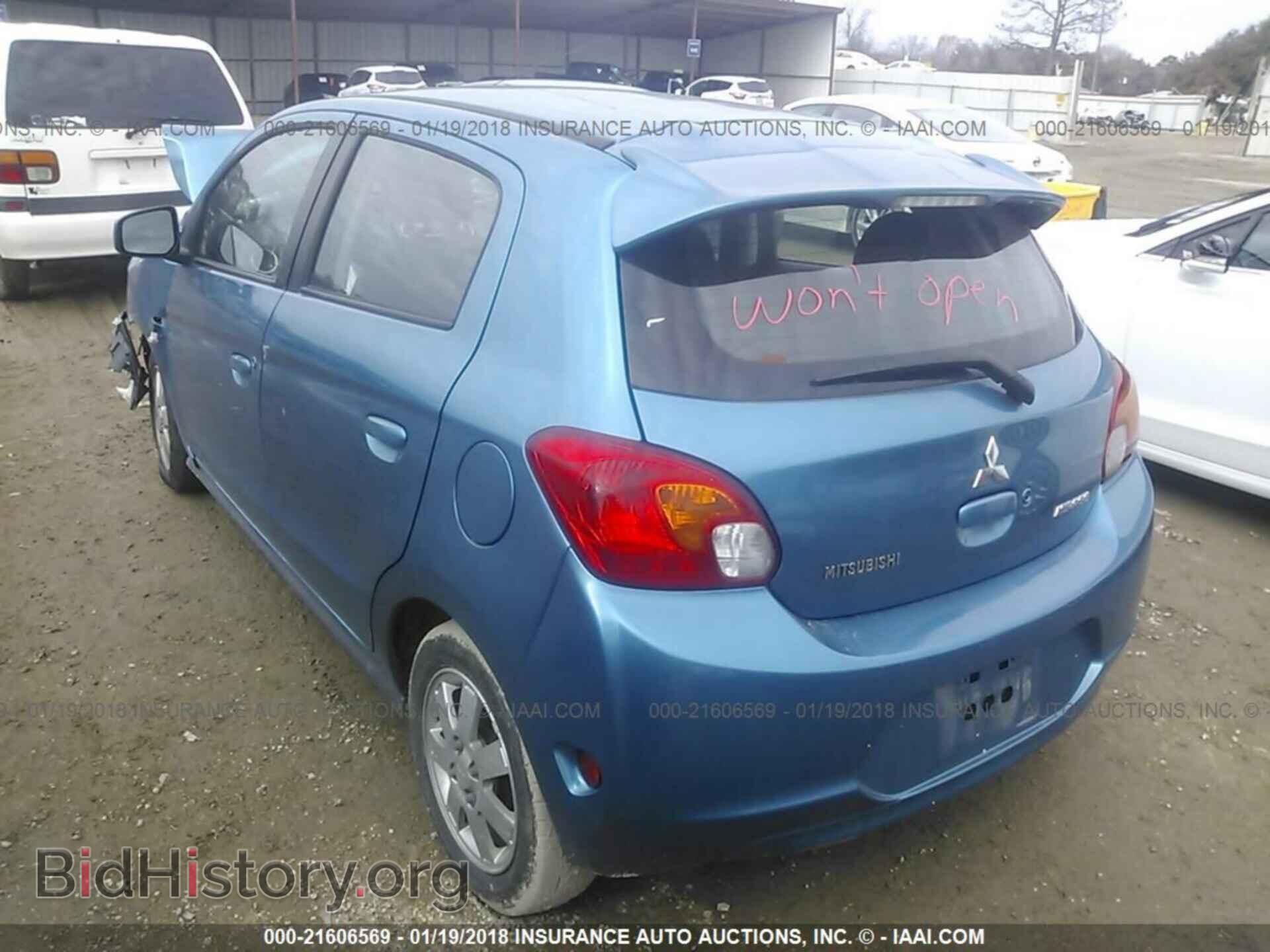 2014 Mitsubishi Mirage - VIN: ML32A4HJ2EH008459 - Фото 3