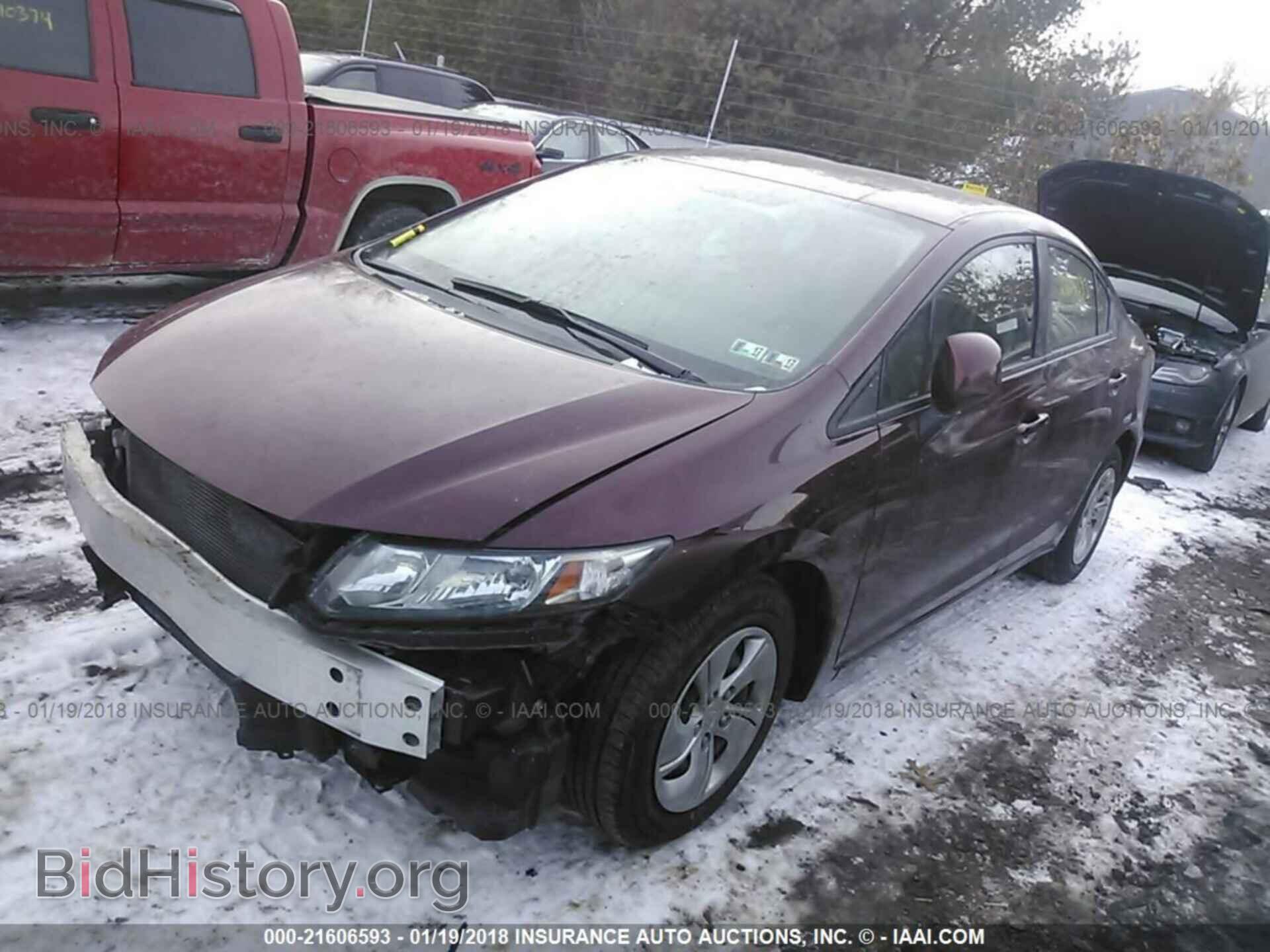 2013 Honda Civic - VIN: 19XFB2F57DE220767 - Фото 2