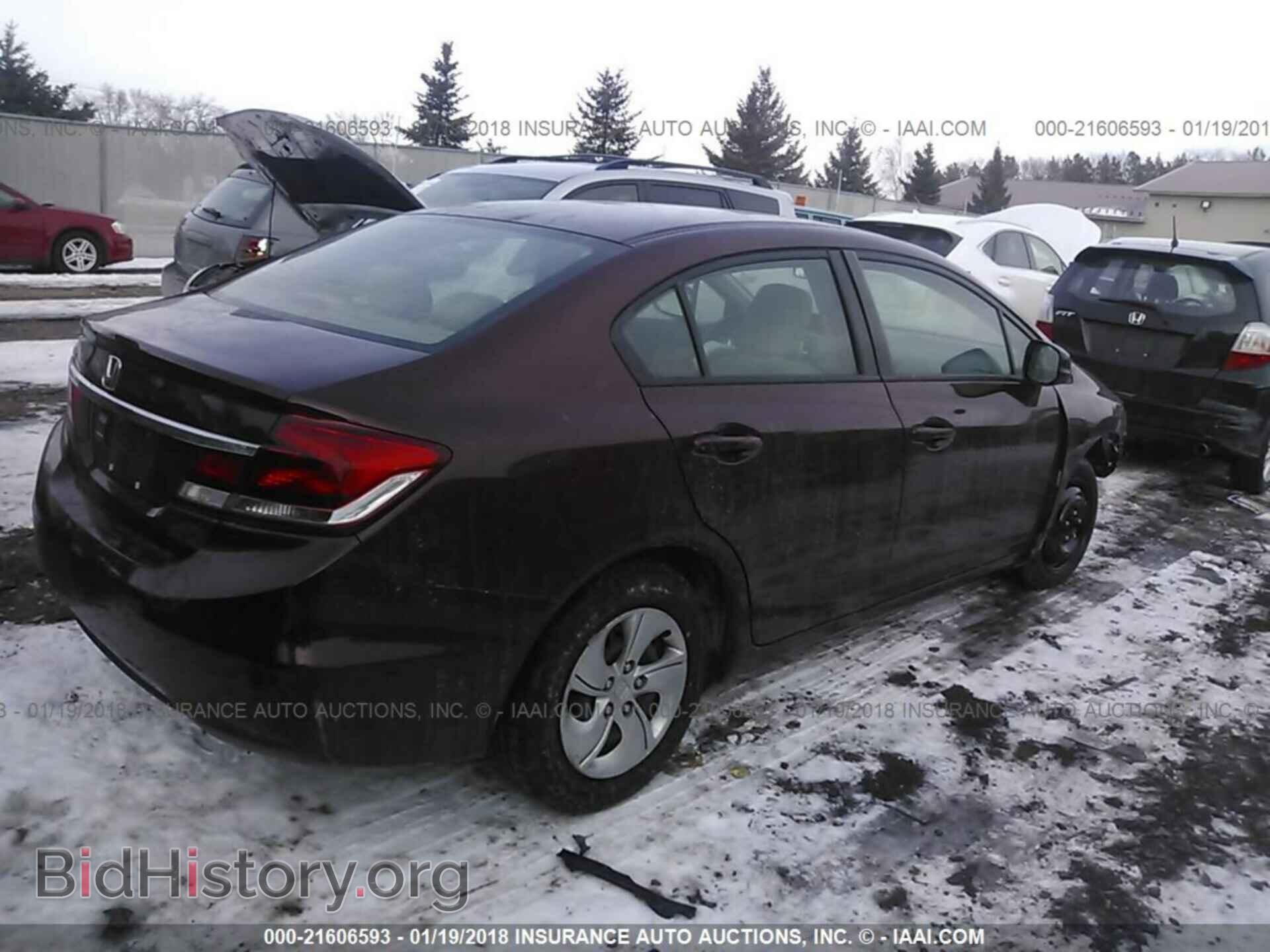 2013 Honda Civic - VIN: 19XFB2F57DE220767 - Фото 4
