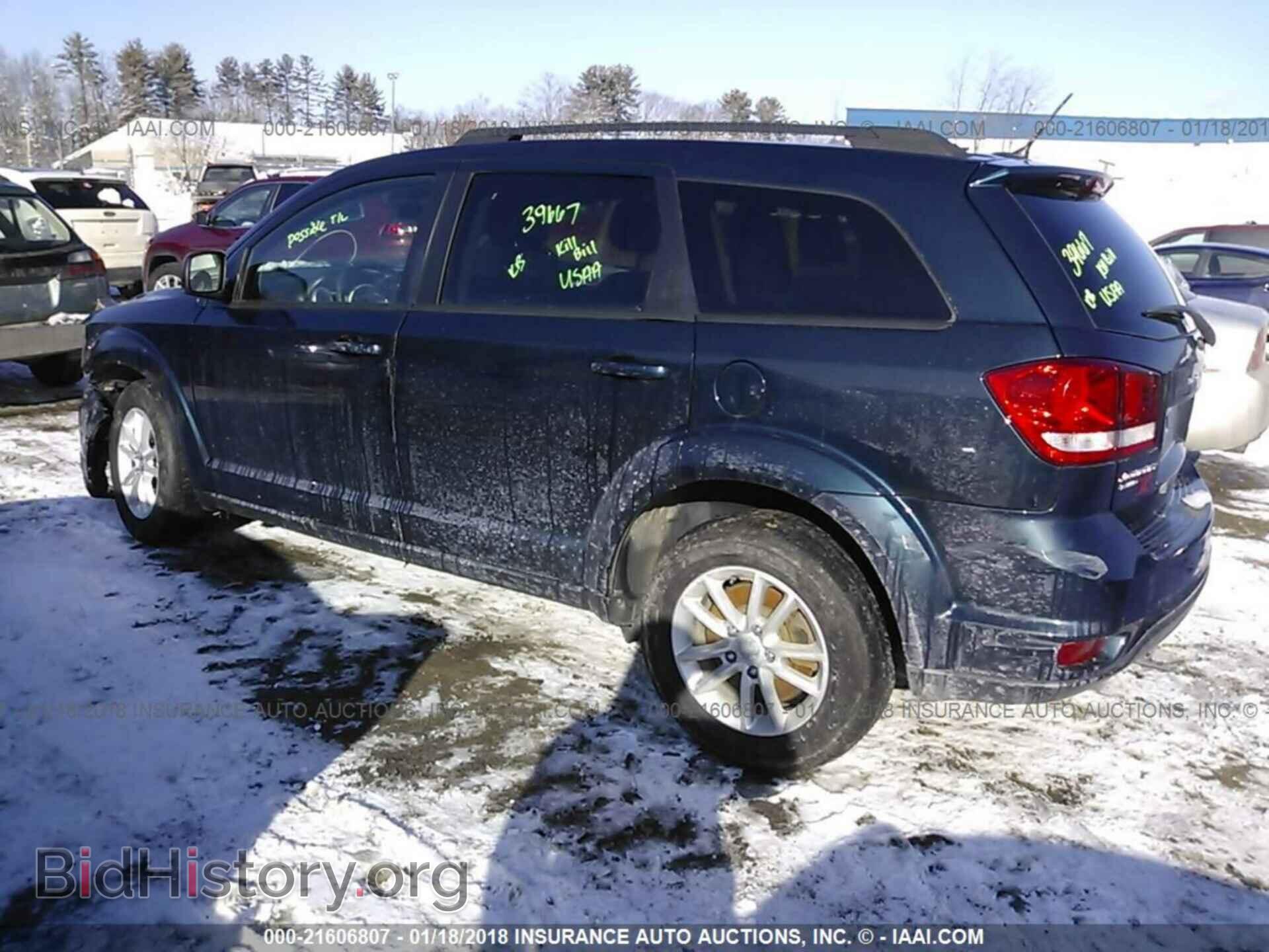 2014 Dodge Journey - VIN: 3C4PDDBG3ET297621 - Фото 3