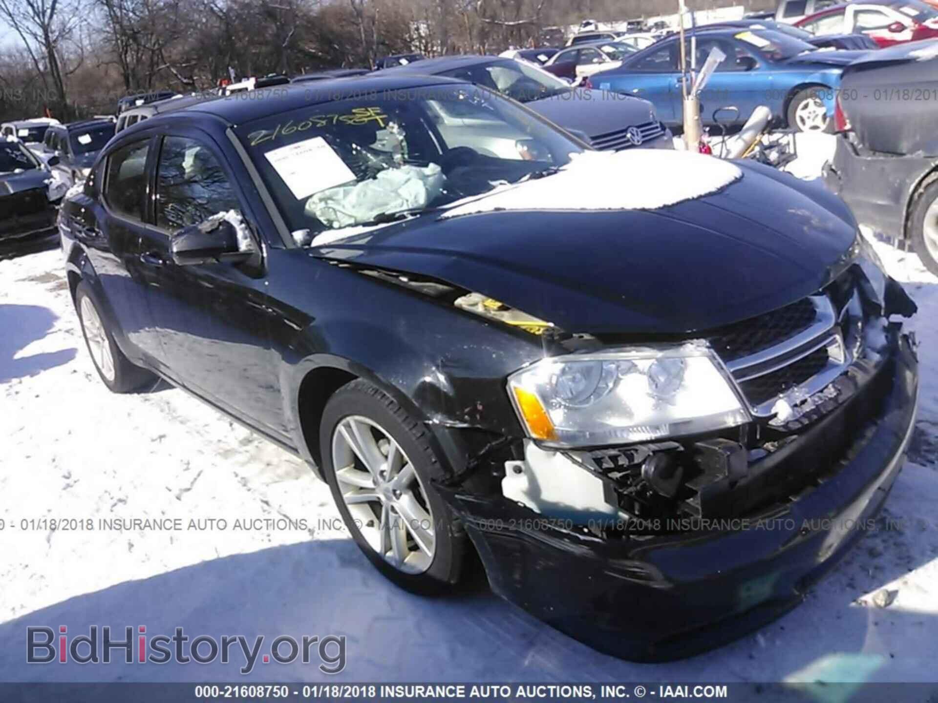 Фотография 1C3CDZCB8CN211820 - Dodge Avenger 2012
