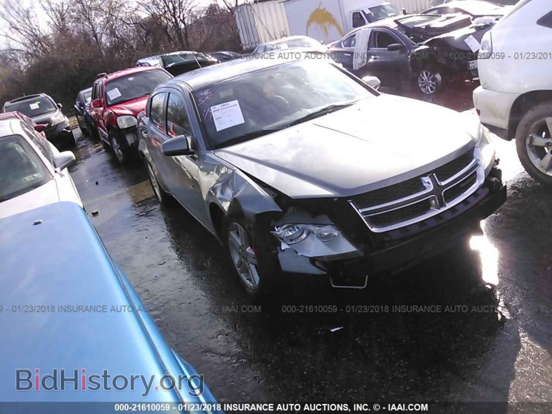 Фотография 1C3CDZCB2CN253660 - Dodge Avenger 2012