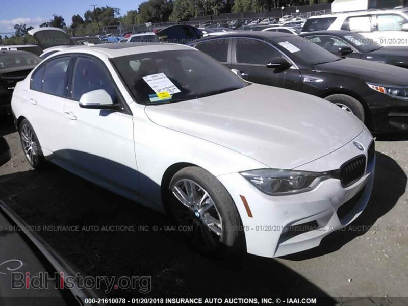 2016 BMW 340 (VIN WBA8B3C58GK383283) — photo 1 of 10, IAAI, damage: rear
