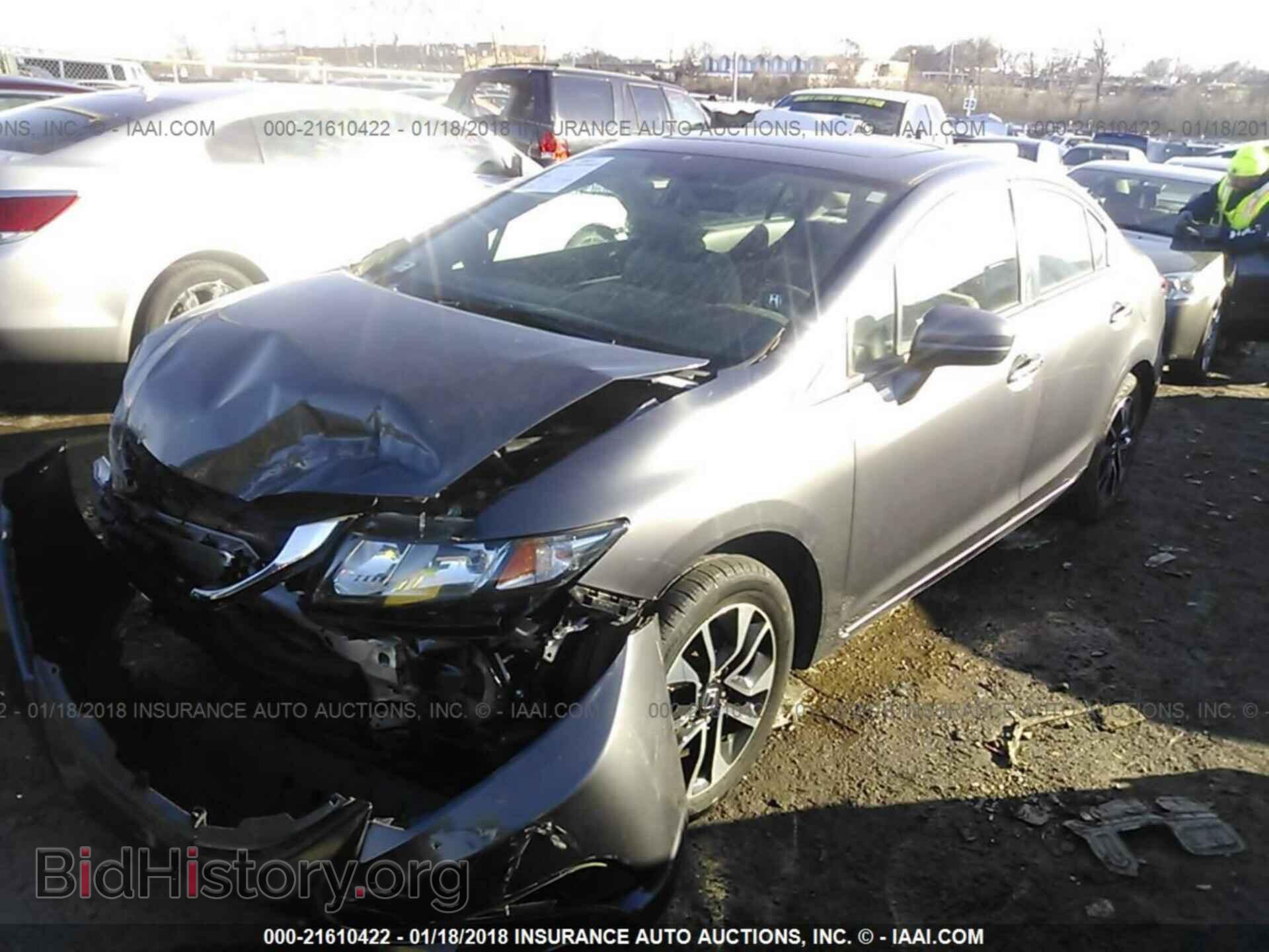 2014 Honda Civic - VIN: 19XFB2F85EE058939 - Фото 2