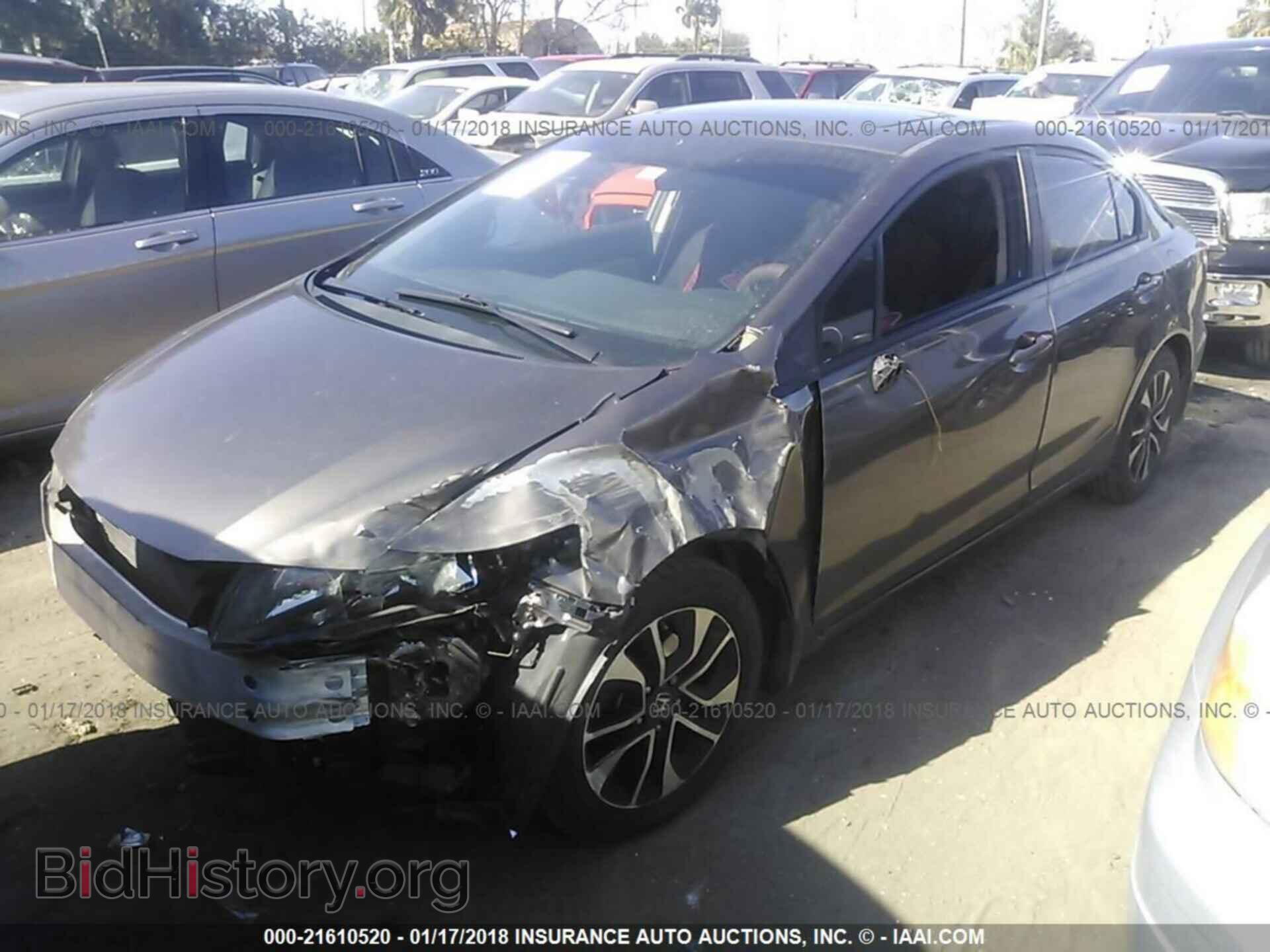 2013 Honda Civic - VIN: 2HGFB2F83DH525666 - Фото 6
