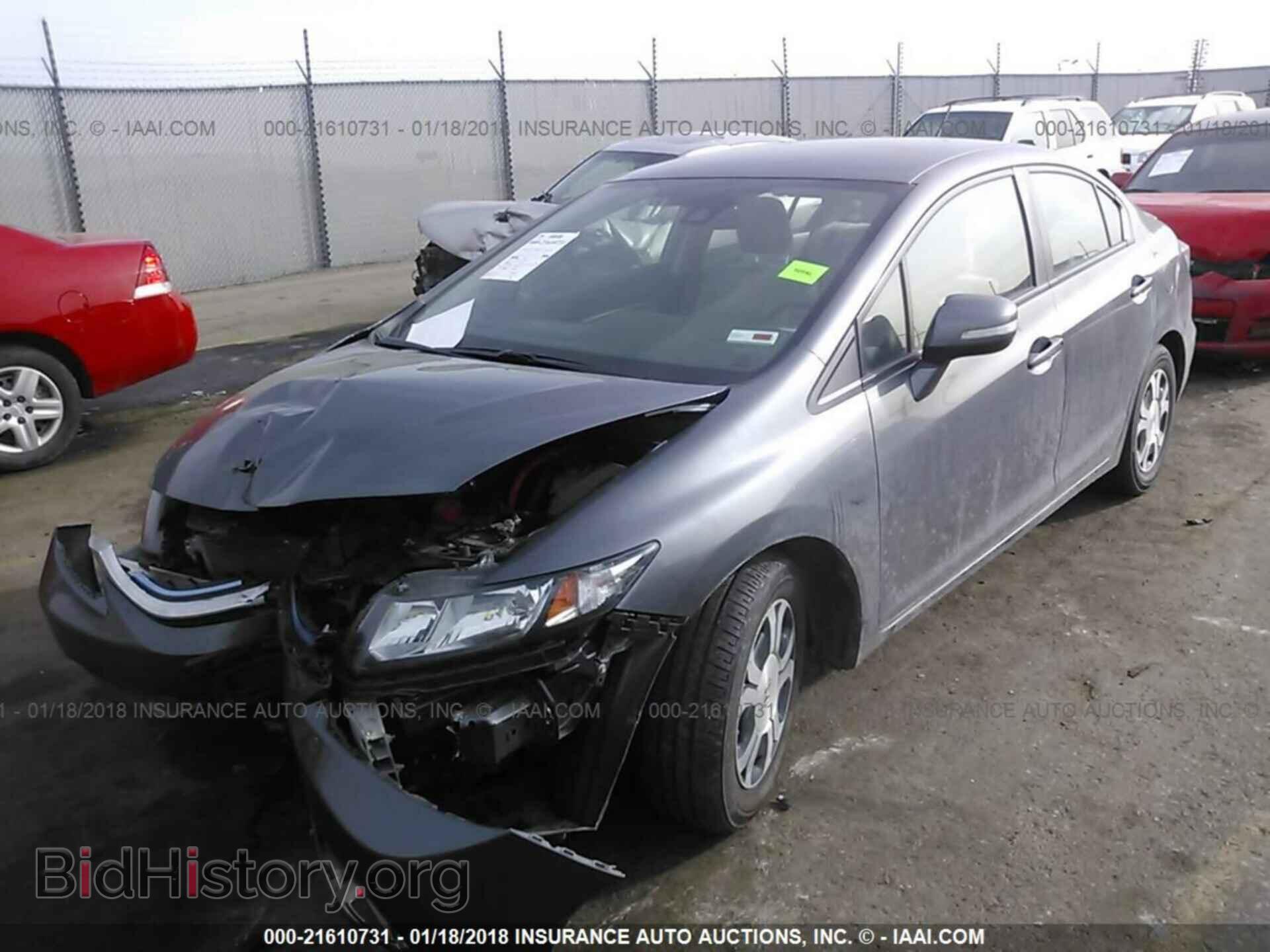 2013 Honda Civic - VIN: 19XFB4F29DE000385 - Фото 2