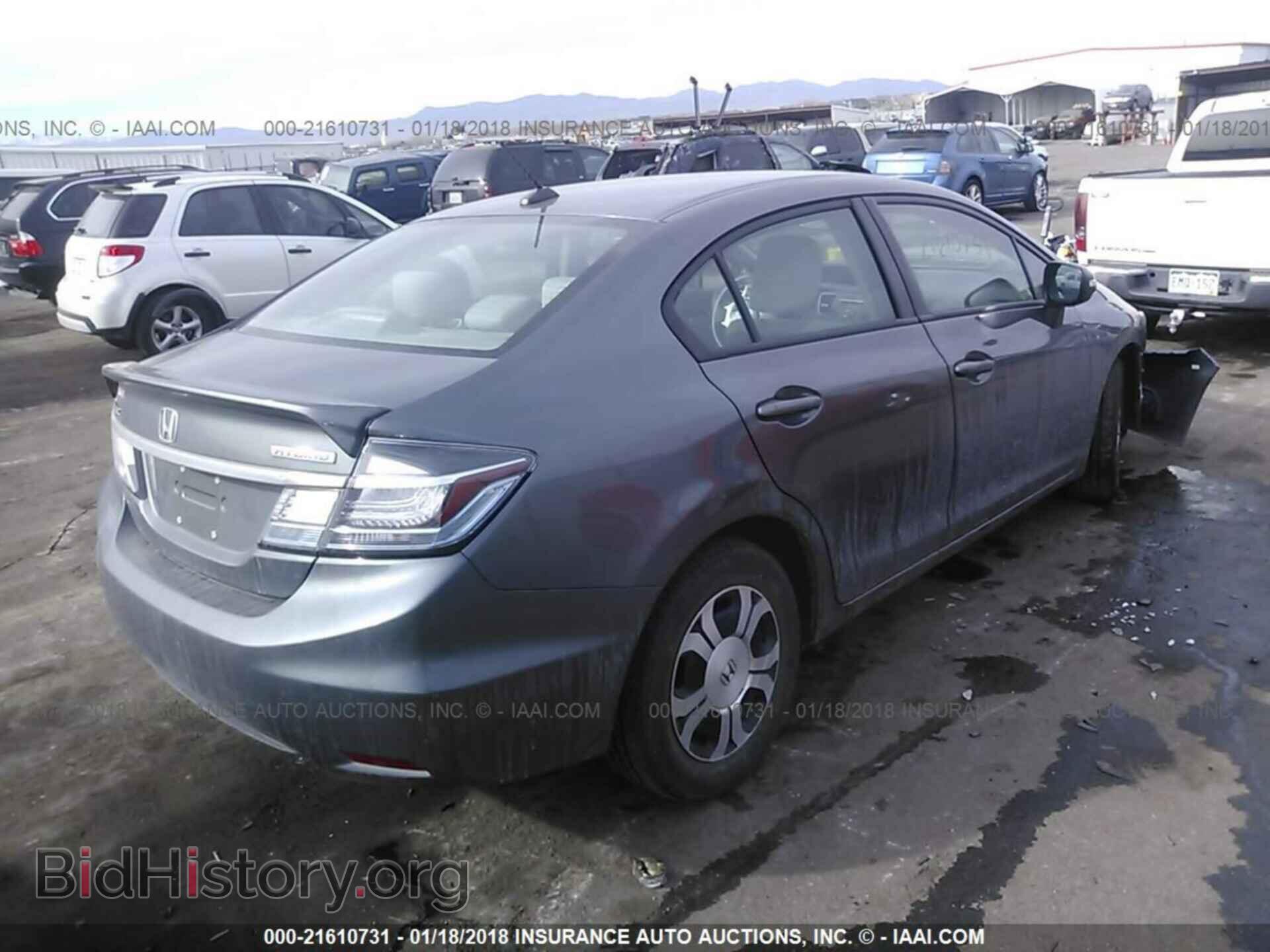 2013 Honda Civic - VIN: 19XFB4F29DE000385 - Фото 4