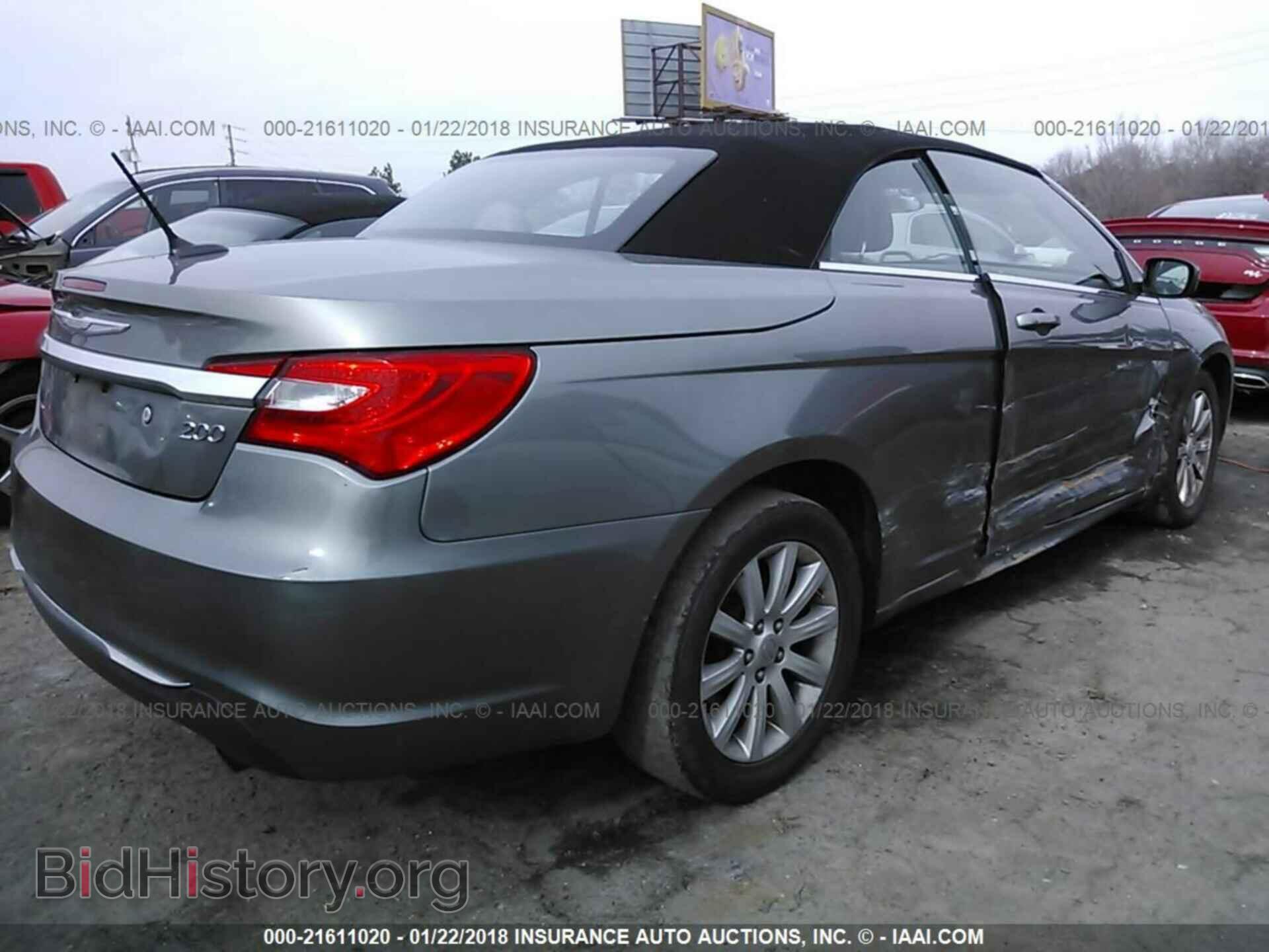2012 Chrysler 200 - VIN: 1C3BCBEB5CN218601 - Фото 4