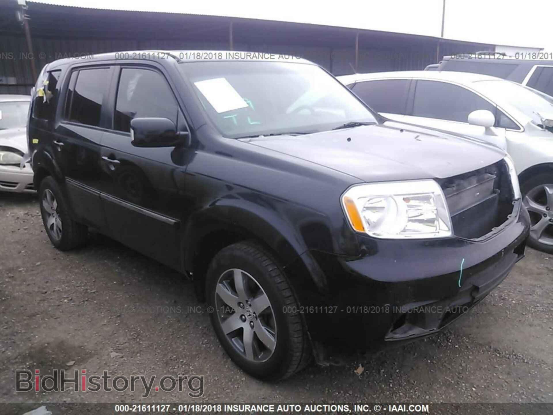 Фотография 5FNYF3H95DB040362 - Honda Pilot 2013