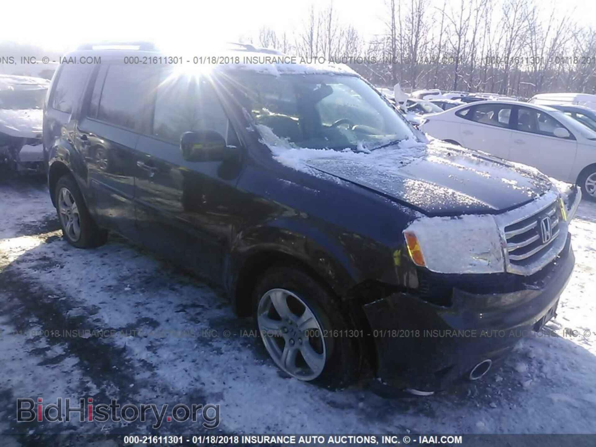 Фотография 5FNYF4H50DB082697 - Honda Pilot 2013