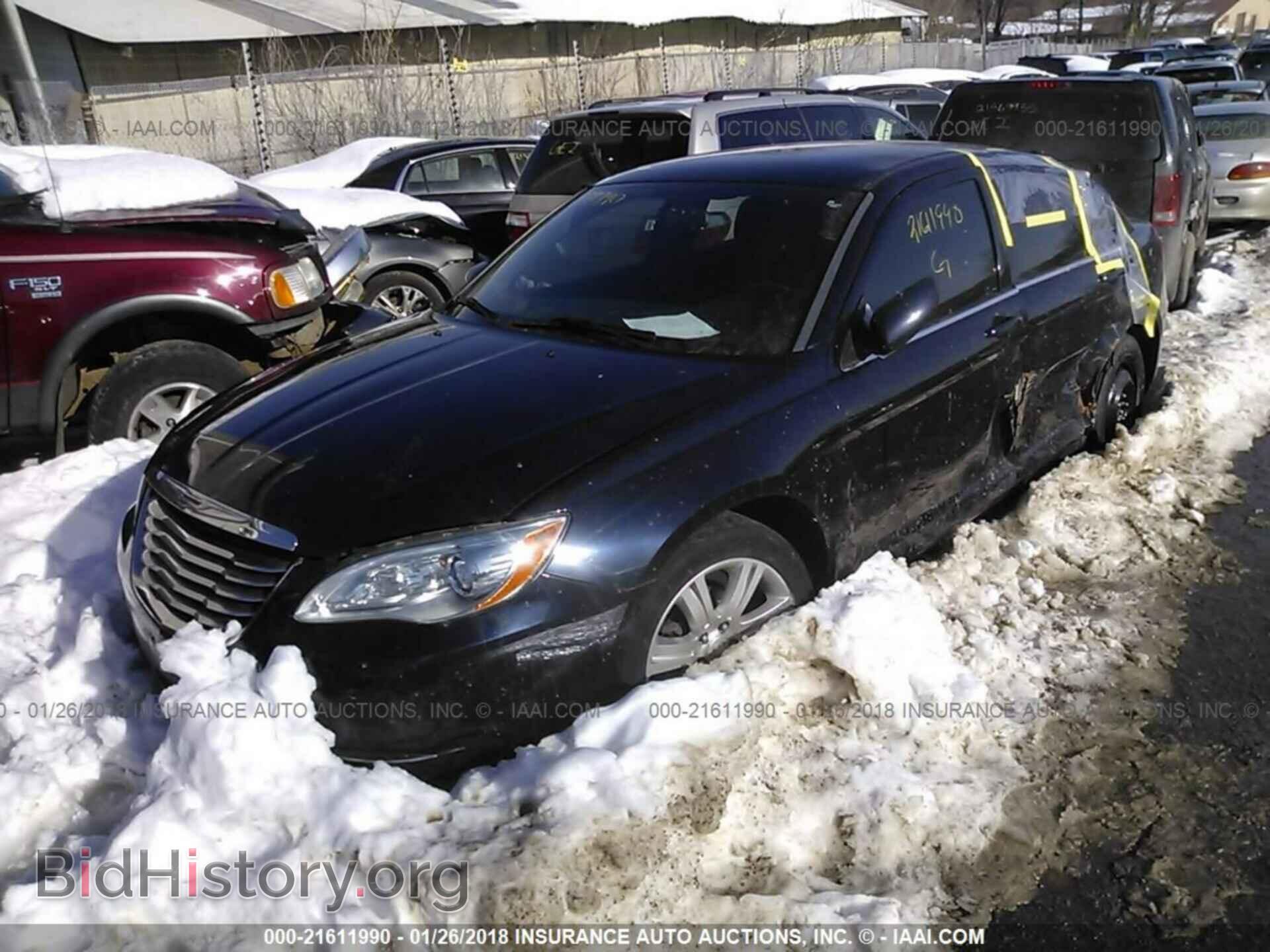 2012 Chrysler 200 - VIN: 1C3CCBBB6CN189084 - Фото 2