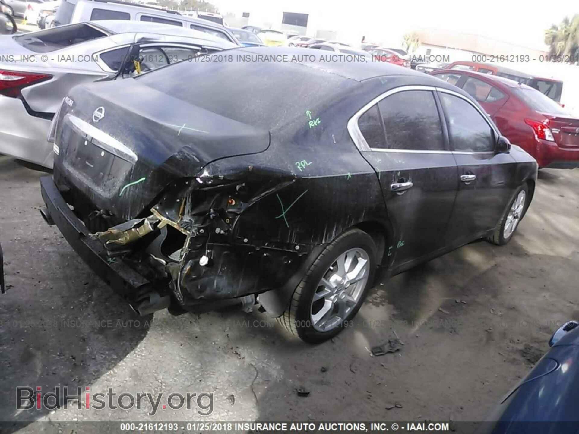 2014 Nissan Maxima - VIN: 1N4AA5AP2EC498806 - Фото 4