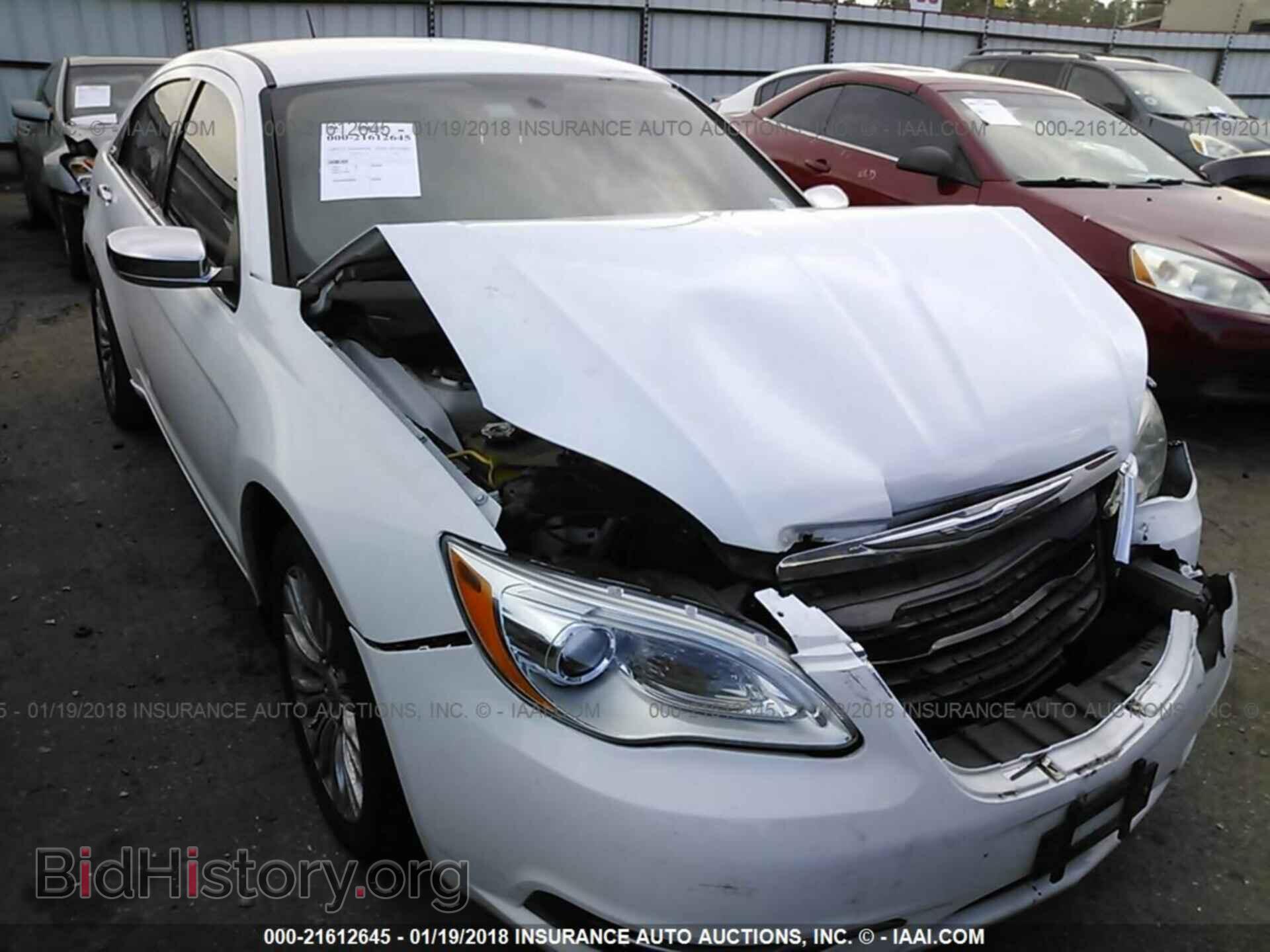 Фотография 1C3CCBCG7CN149199 - Chrysler 200 2012