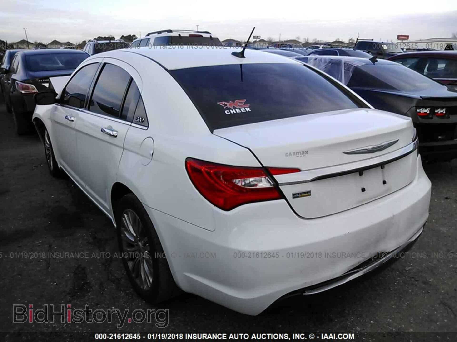 2012 Chrysler 200 - VIN: 1C3CCBCG7CN149199 - Photo 3