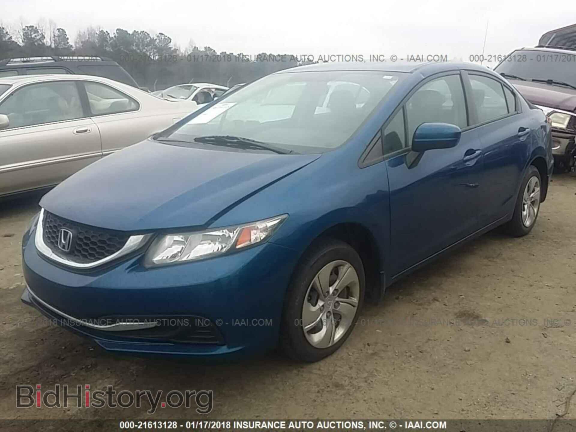 2014 Honda Civic - VIN: 2HGFB2F55EH501070 - Фото 2