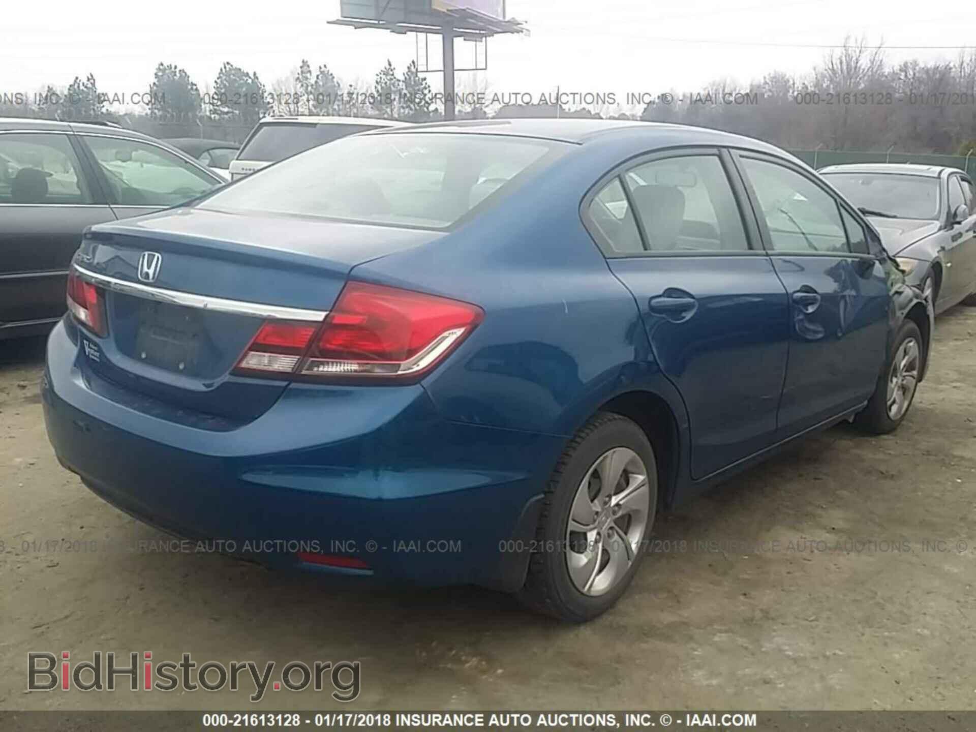 2014 Honda Civic - VIN: 2HGFB2F55EH501070 - Фото 4