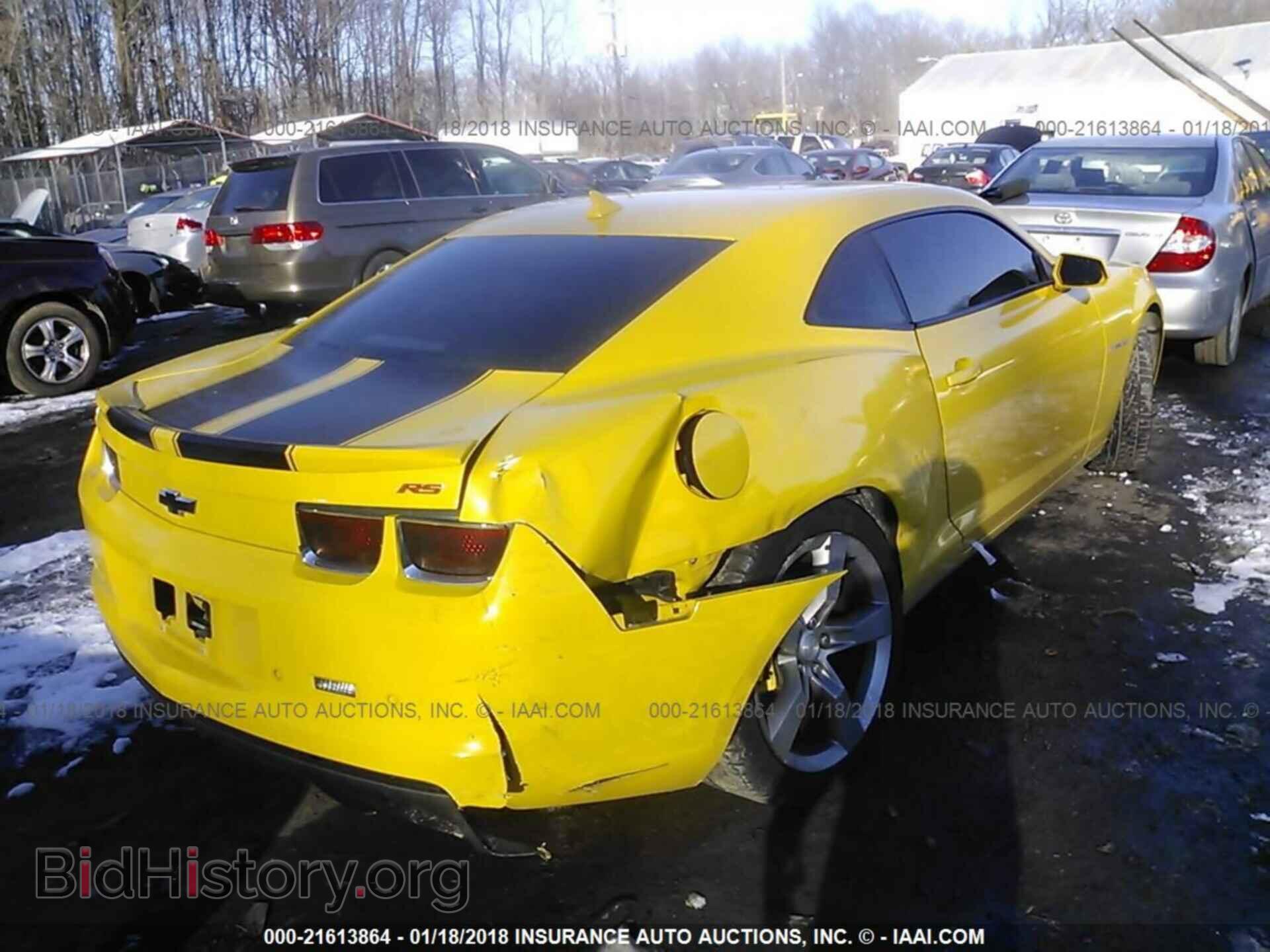 2012 Chevrolet Camaro - VIN: 2G1FC1E35C9103797 - Фото 4