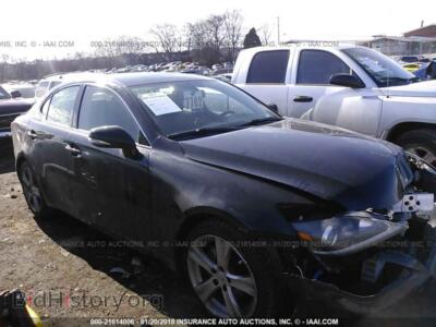 2012 Lexus IS, черный — VIN JTHBF5C29C5163219, IAAI