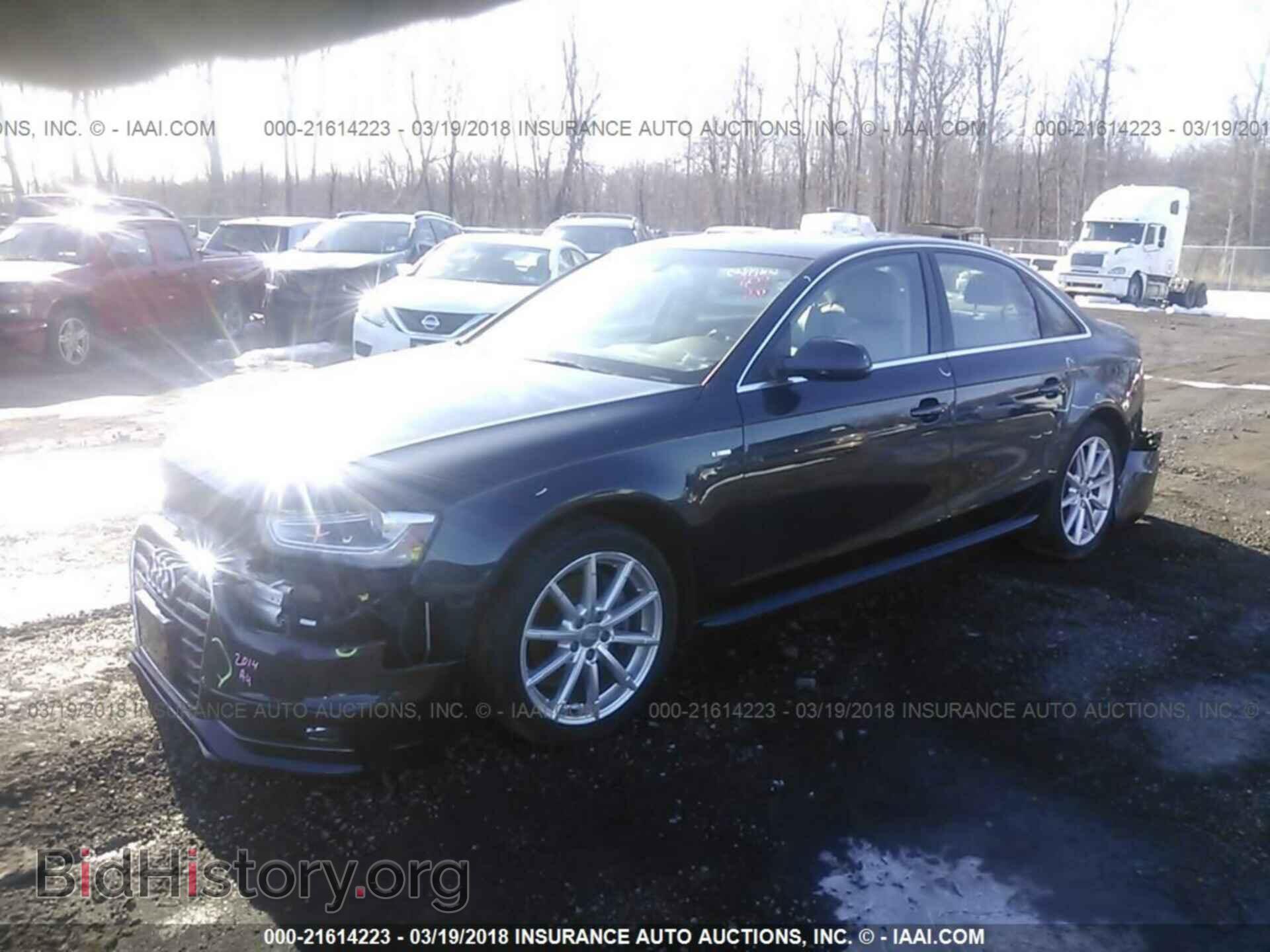 2014 Audi A4 - VIN: WAUFFAFL5EN018484 - Фото 2