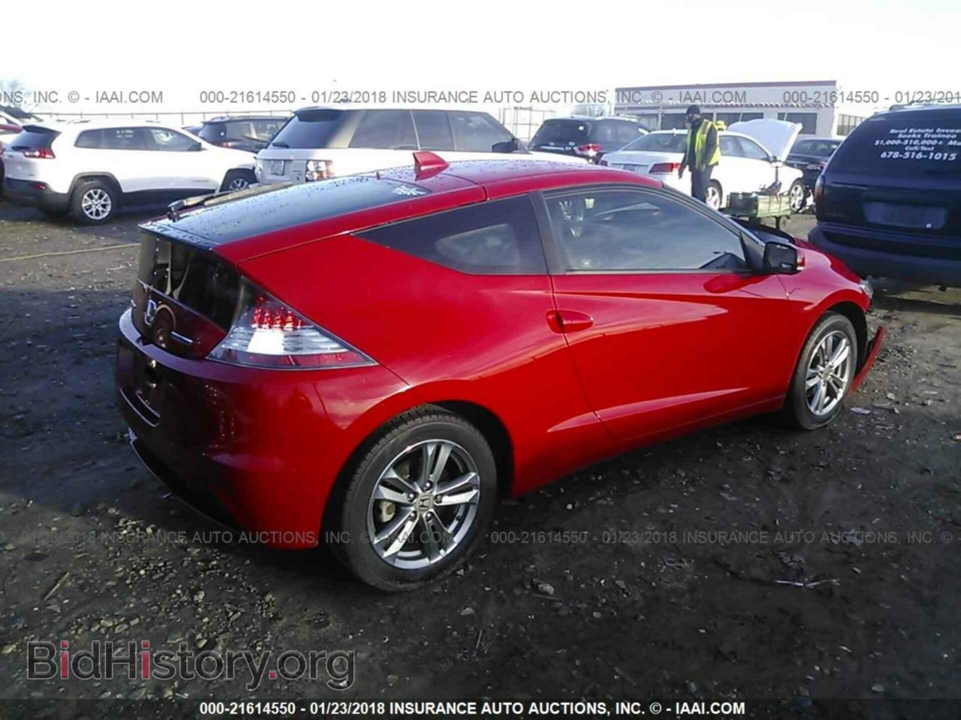2013 Honda Cr-z - VIN: JHMZF1D41DS002065 - Фото 4