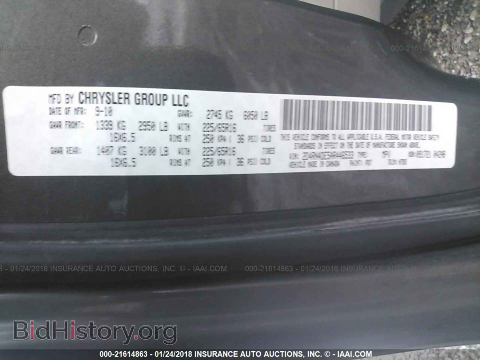 2010 DODGE GRAND CARAVAN - VIN: 2D4RN4DE5AR446533 - Фото 9