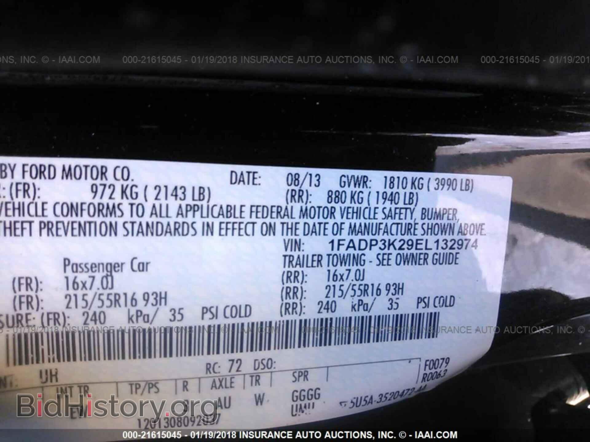 2014 Ford Focus - VIN: 1FADP3K29EL132974 - Photo 9