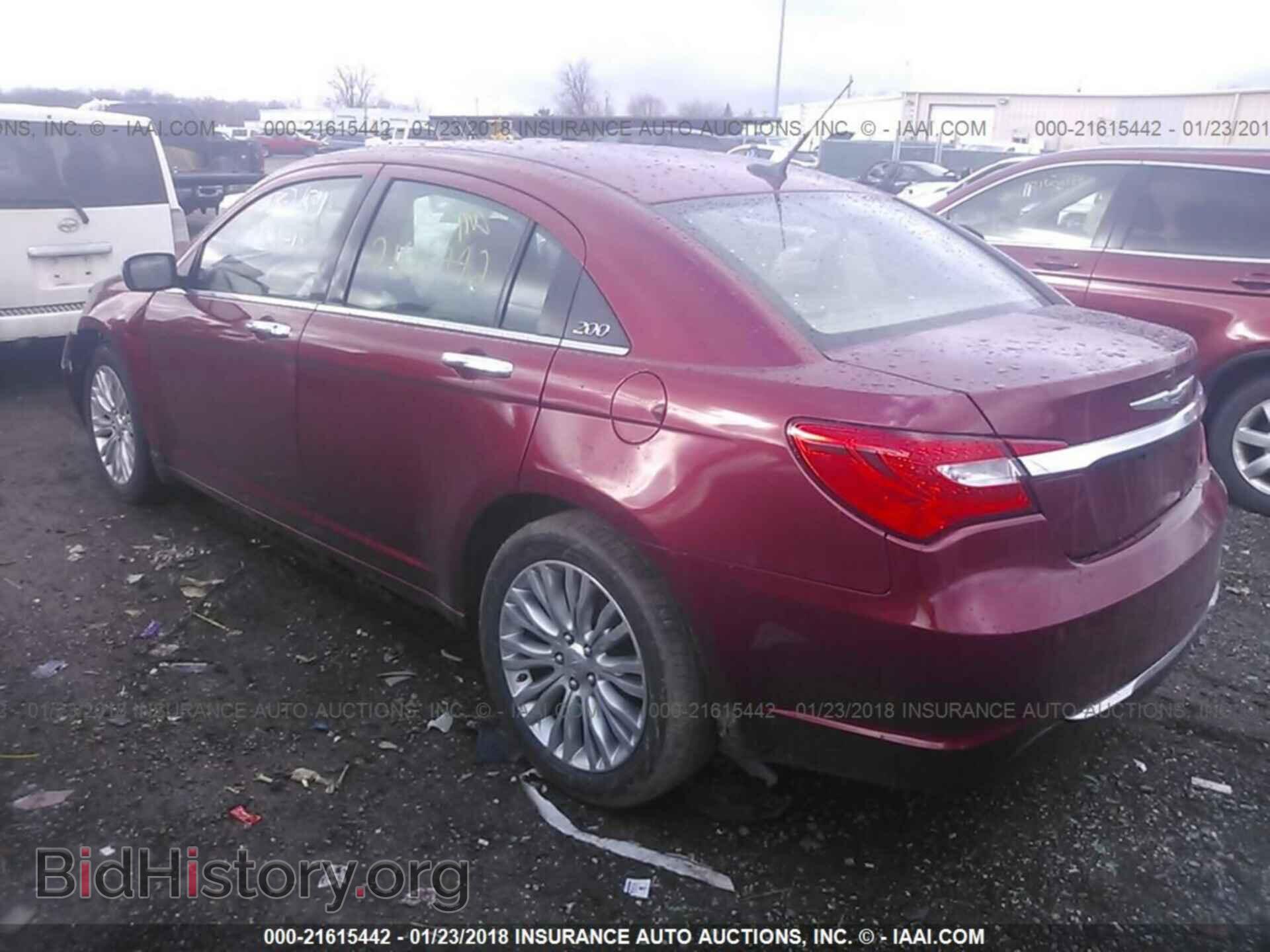 2011 Chrysler 200 - VIN: 1C3BC2FB4BN504730 - Фото 3