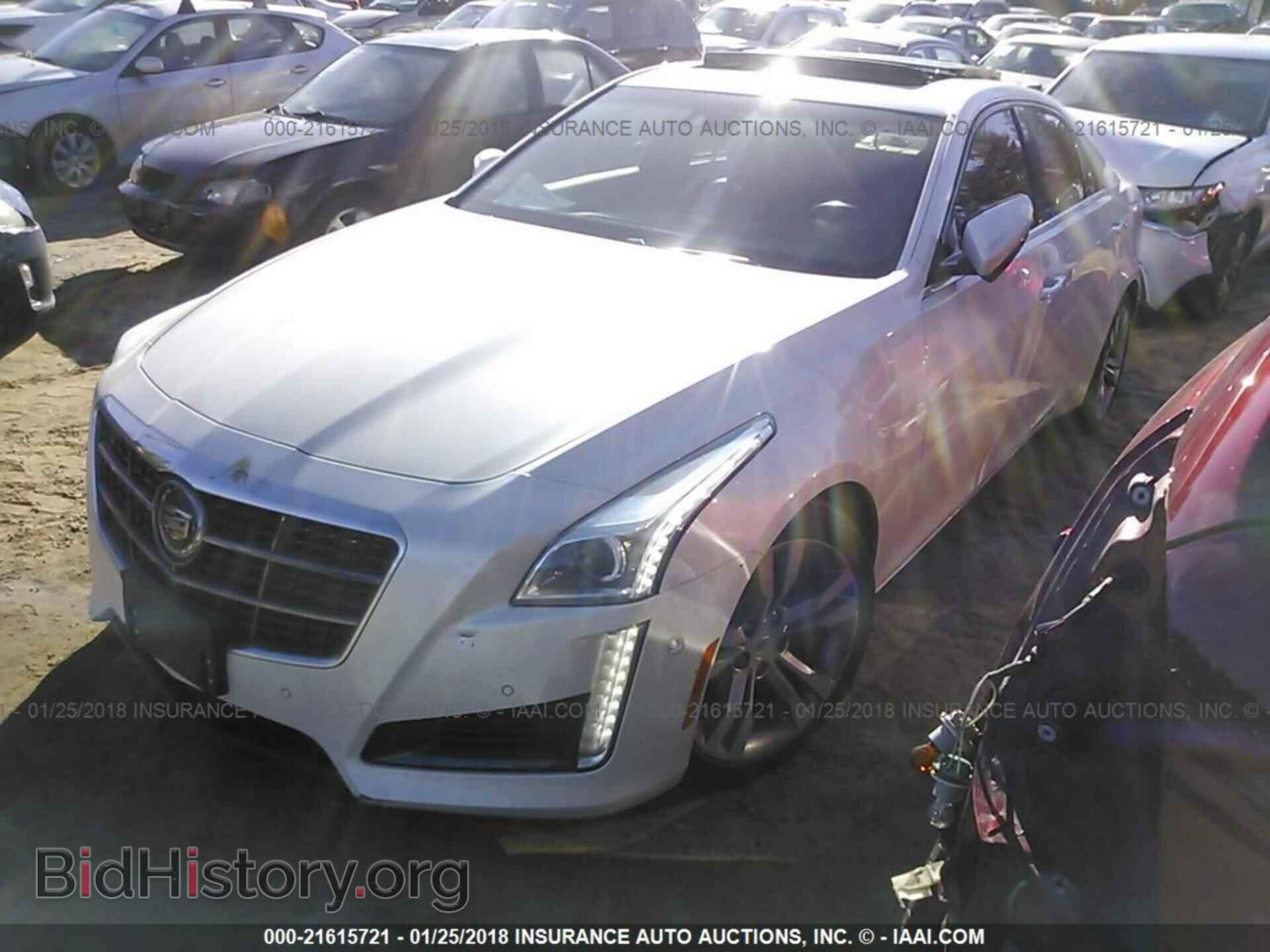 2014 Cadillac Cts - VIN: 1G6AV5S85E0117007 - Фото 2