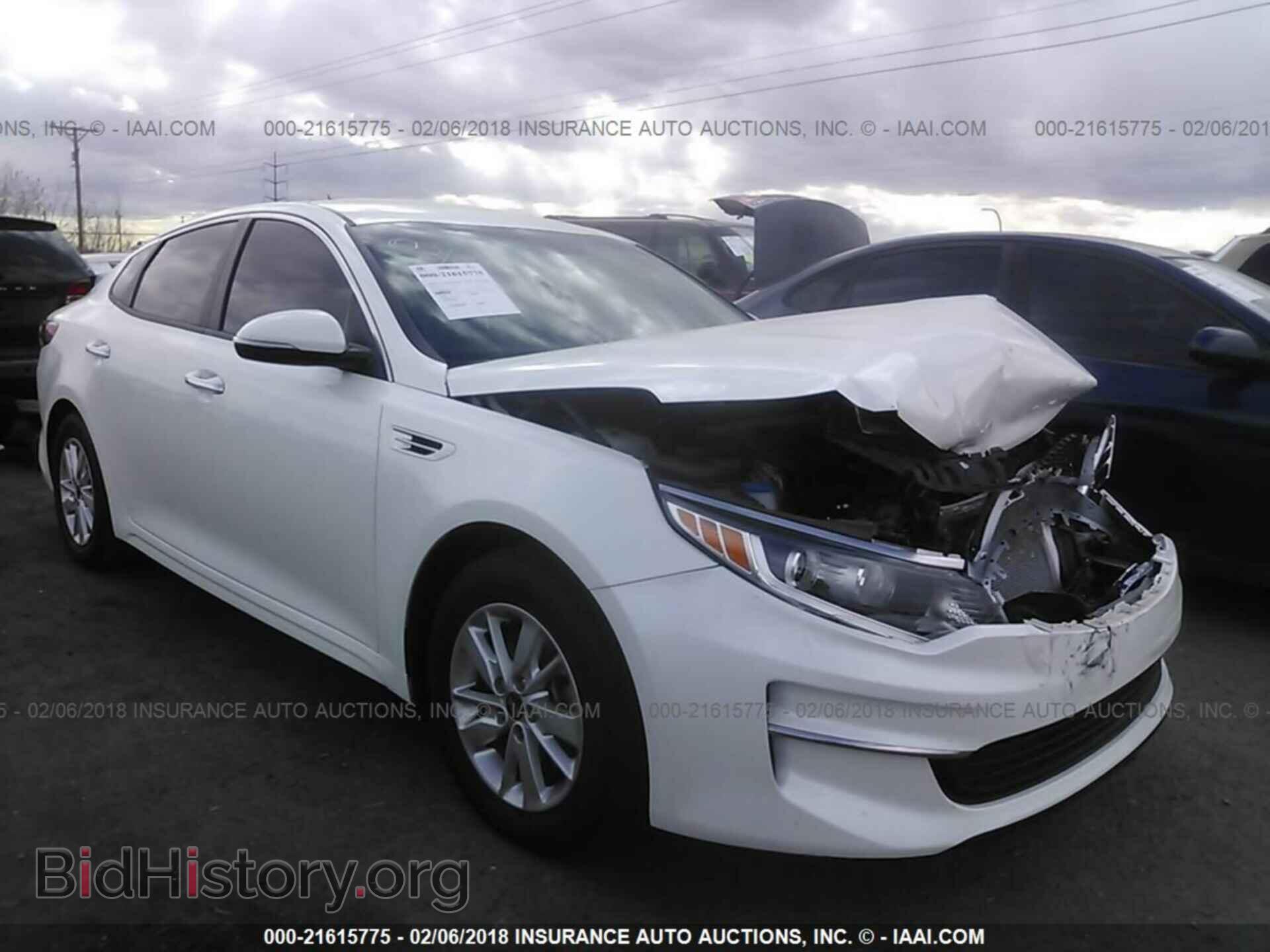 Фотография KNAGT4L33G5074316 - Kia Optima 2016