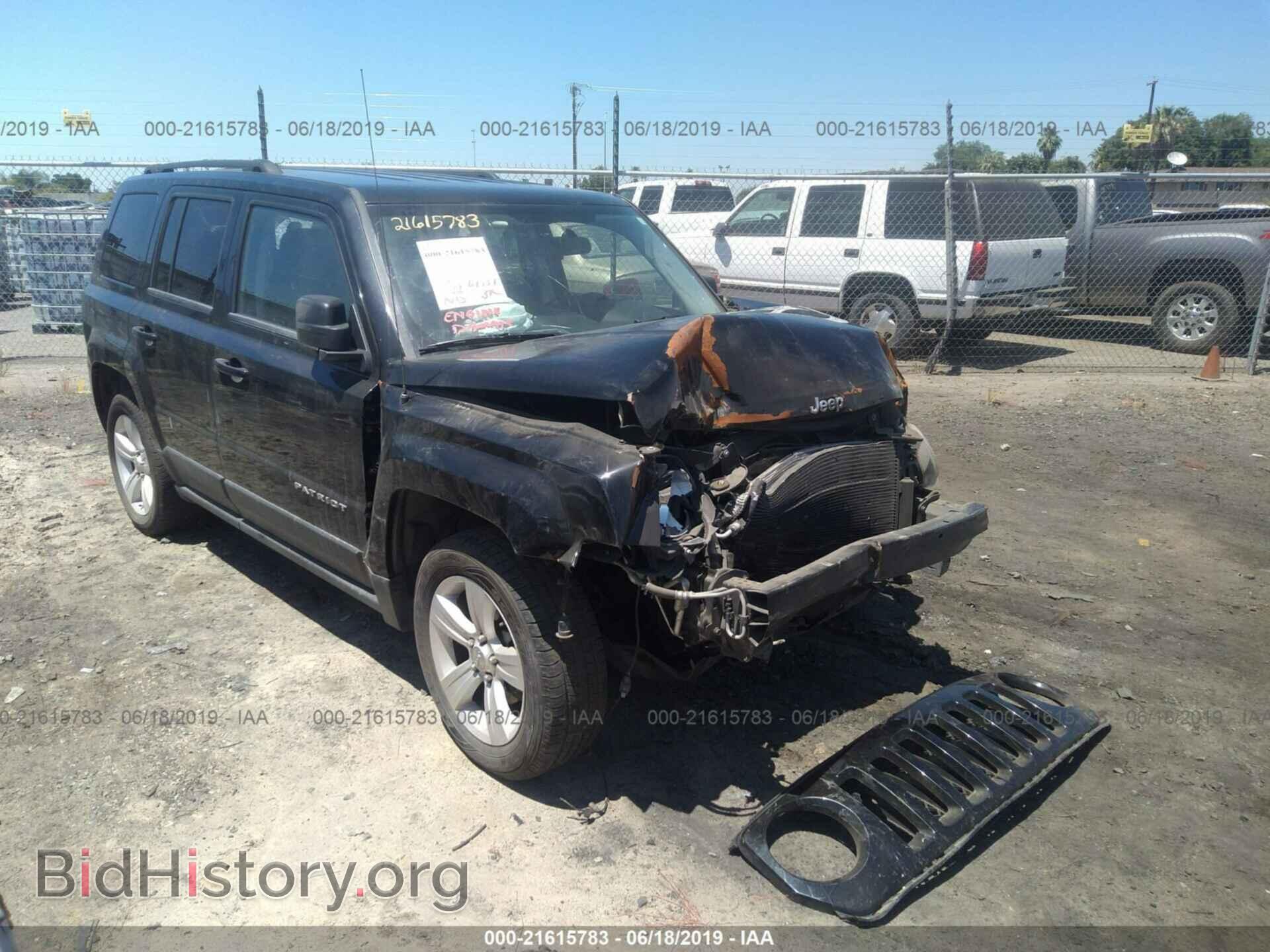 Фотография 1C4NJPFA3CD511856 - JEEP PATRIOT 2012