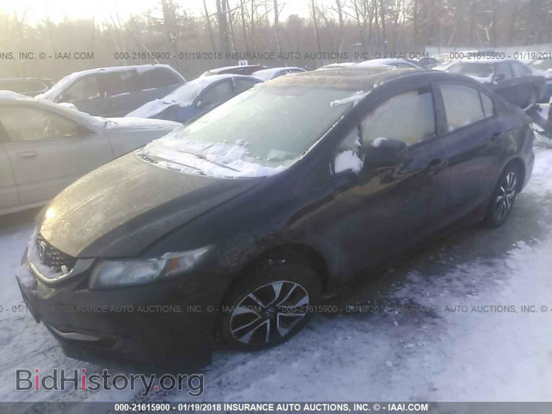 2013 Honda Civic - VIN: 19XFB2F81DE280733 - Фото 2