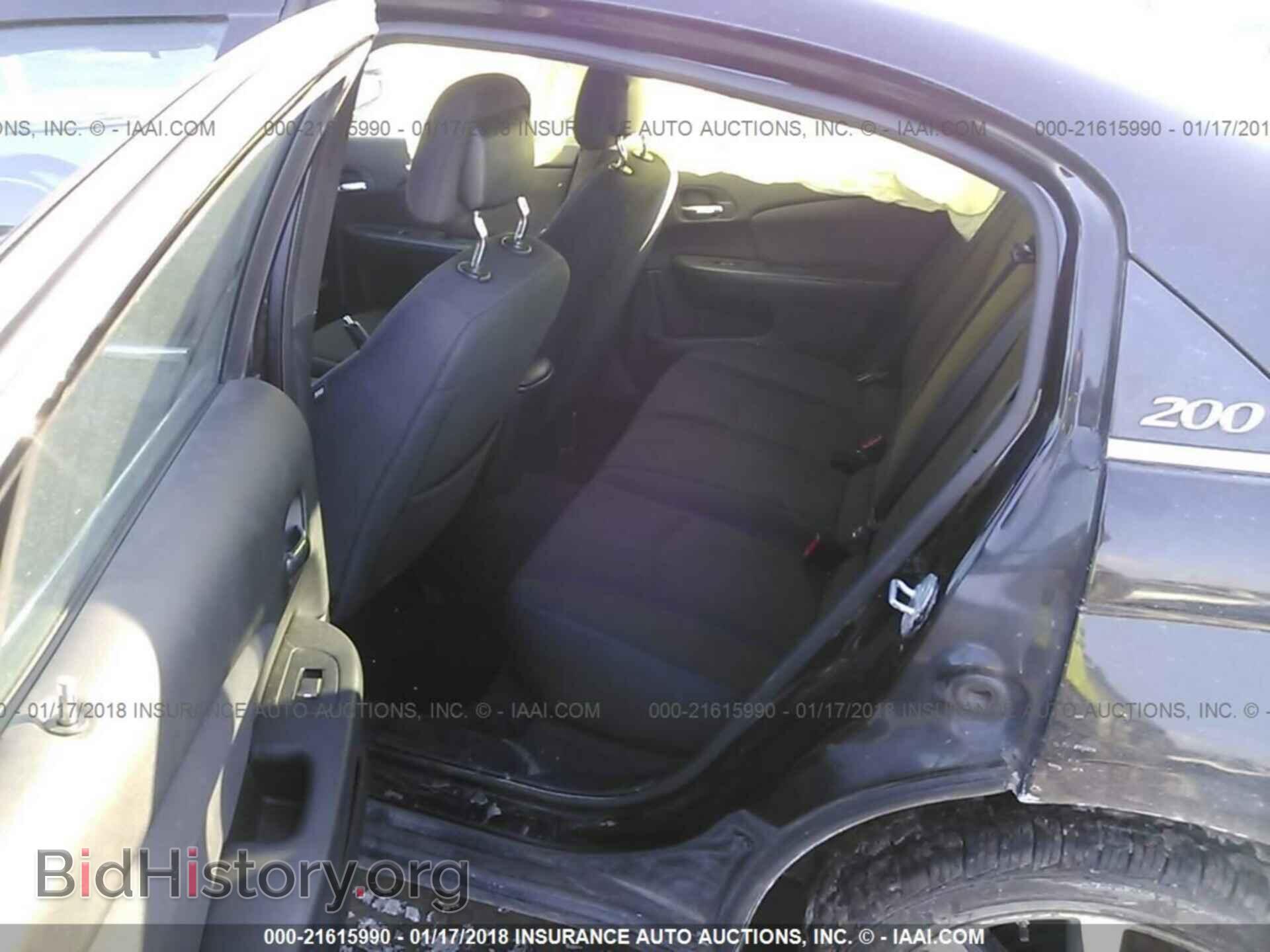 2012 Chrysler 200 - VIN: 1C3CCBBG7CN306540 - Фото 8