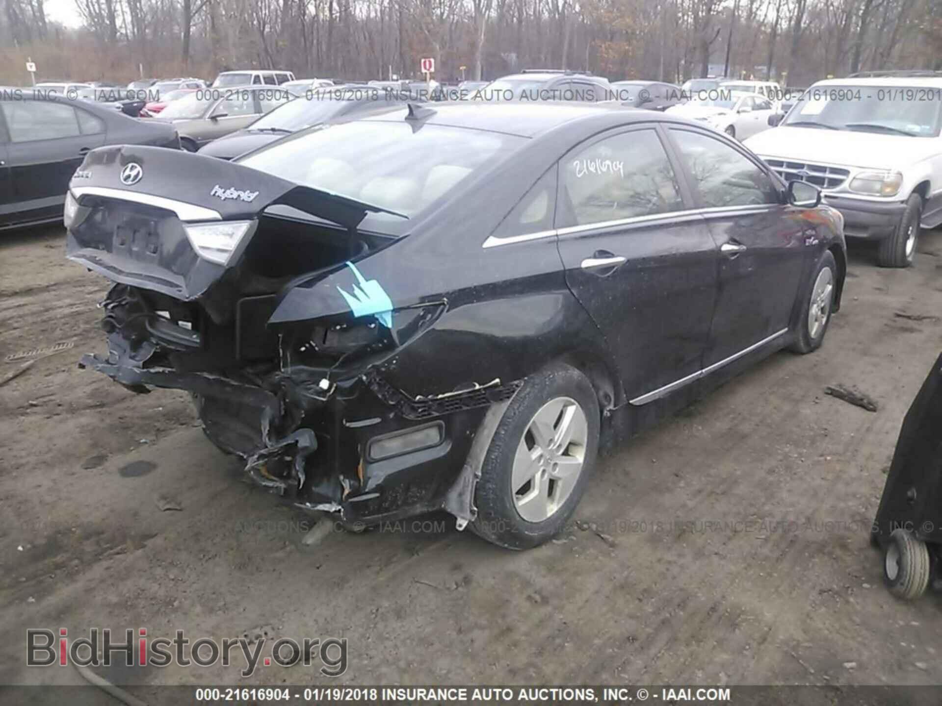 2012 Hyundai Sonata - VIN: KMHEC4A40CA039090 - Фото 4