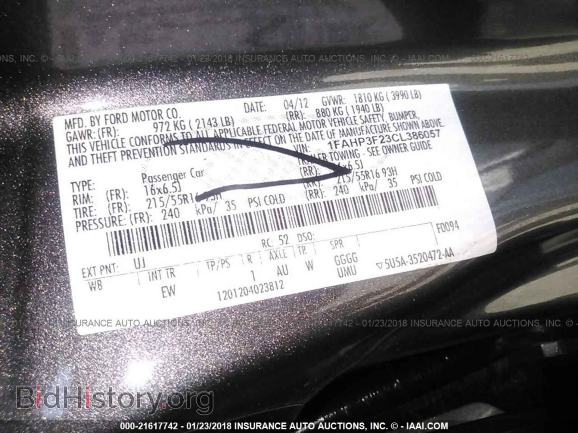 2012 Ford Focus - VIN: 1FAHP3F23CL386057 - Photo 9