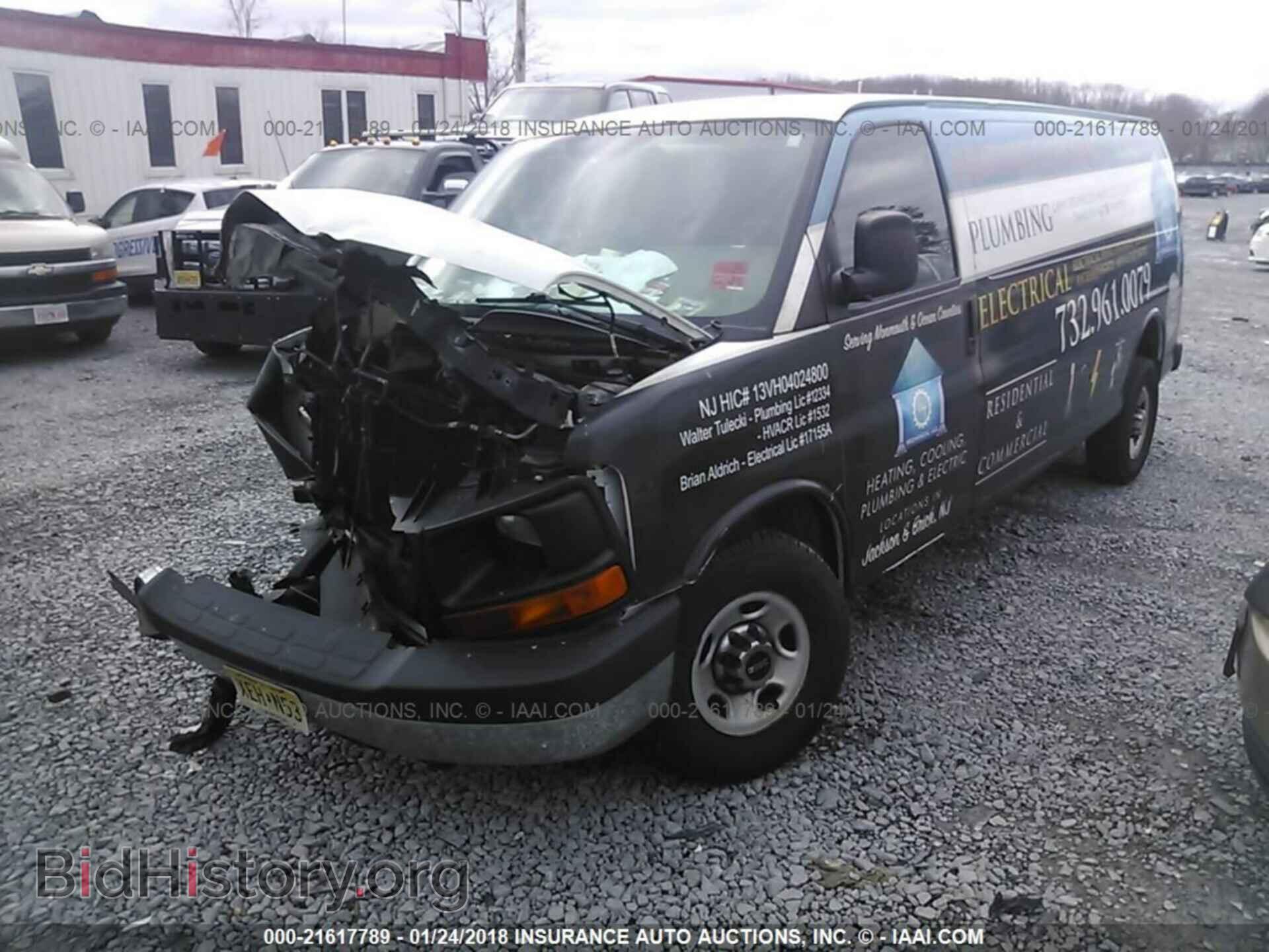 2012 Gmc Savana - VIN: 1GTW7GCA0C1111505 - Фото 2