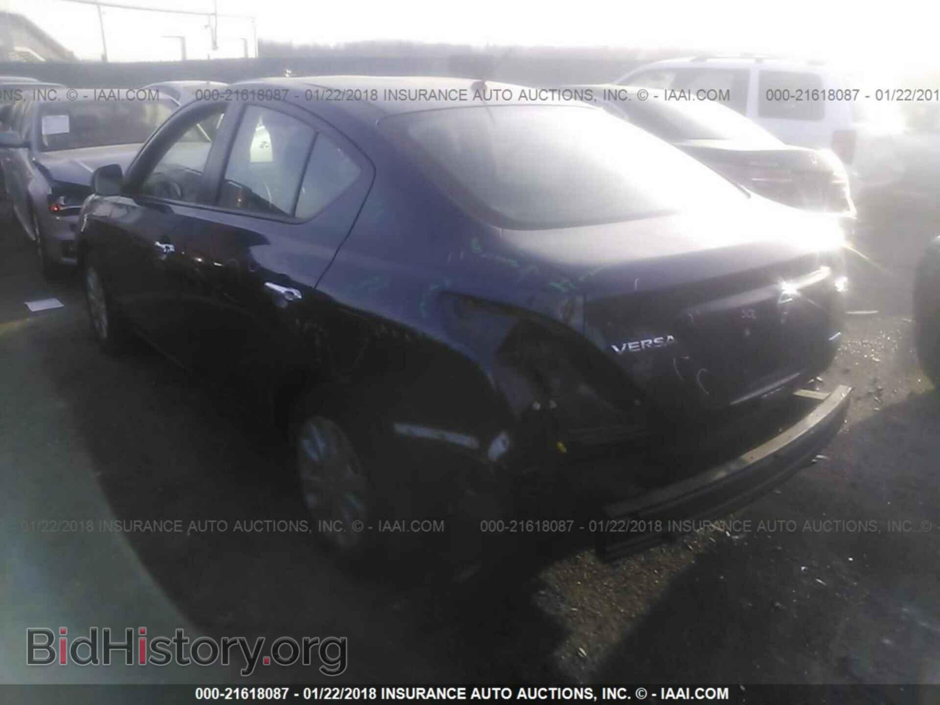 2012 Nissan Versa - VIN: 3N1CN7AP1CL907627 - Фото 3