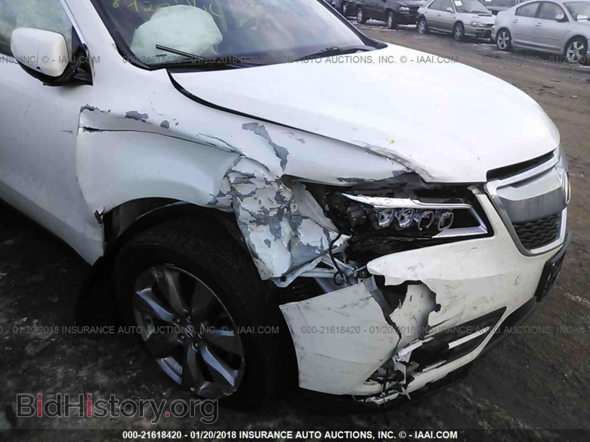2014 Acura Mdx - VIN: 5FRYD4H89EB015192 - Photo 6