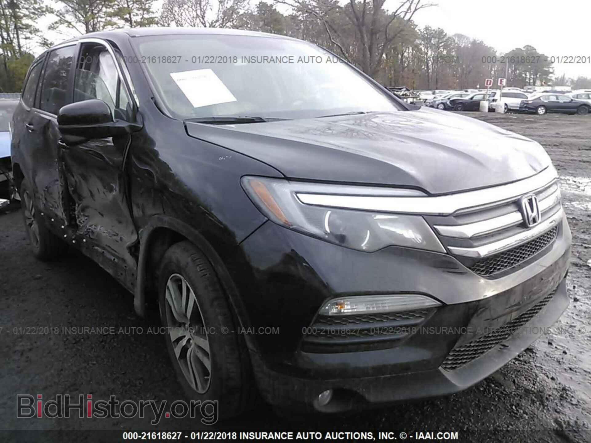 Фотография 5FNYF6H57GB048028 - Honda Pilot 2016