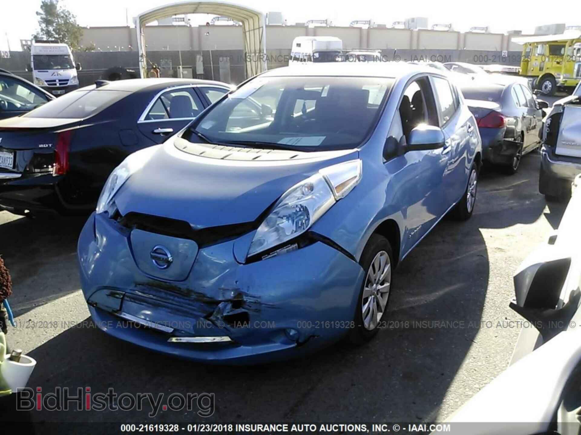 2013 Nissan Leaf - VIN: 1N4AZ0CPXDC414917 - Фото 2