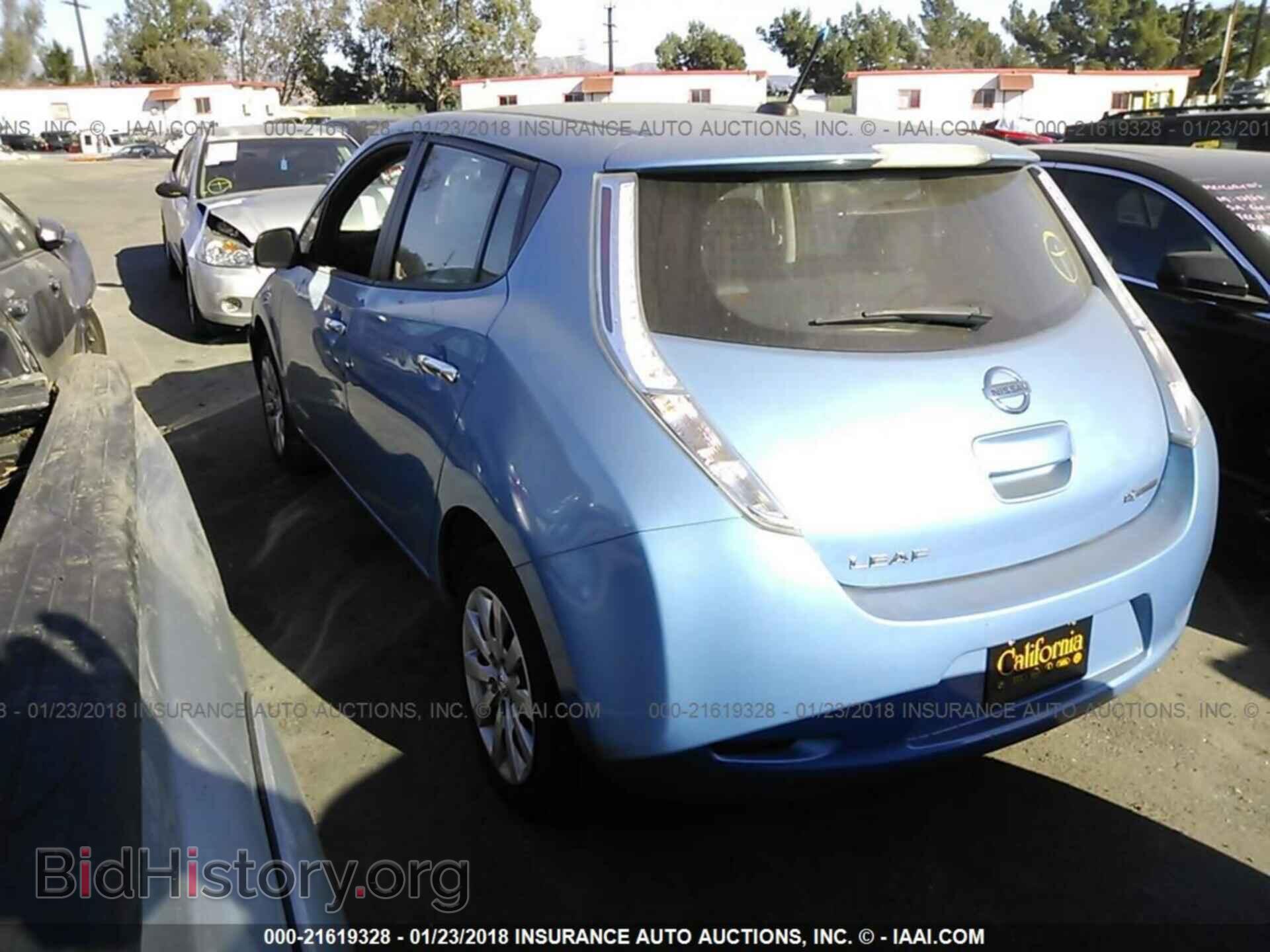 2013 Nissan Leaf - VIN: 1N4AZ0CPXDC414917 - Фото 3