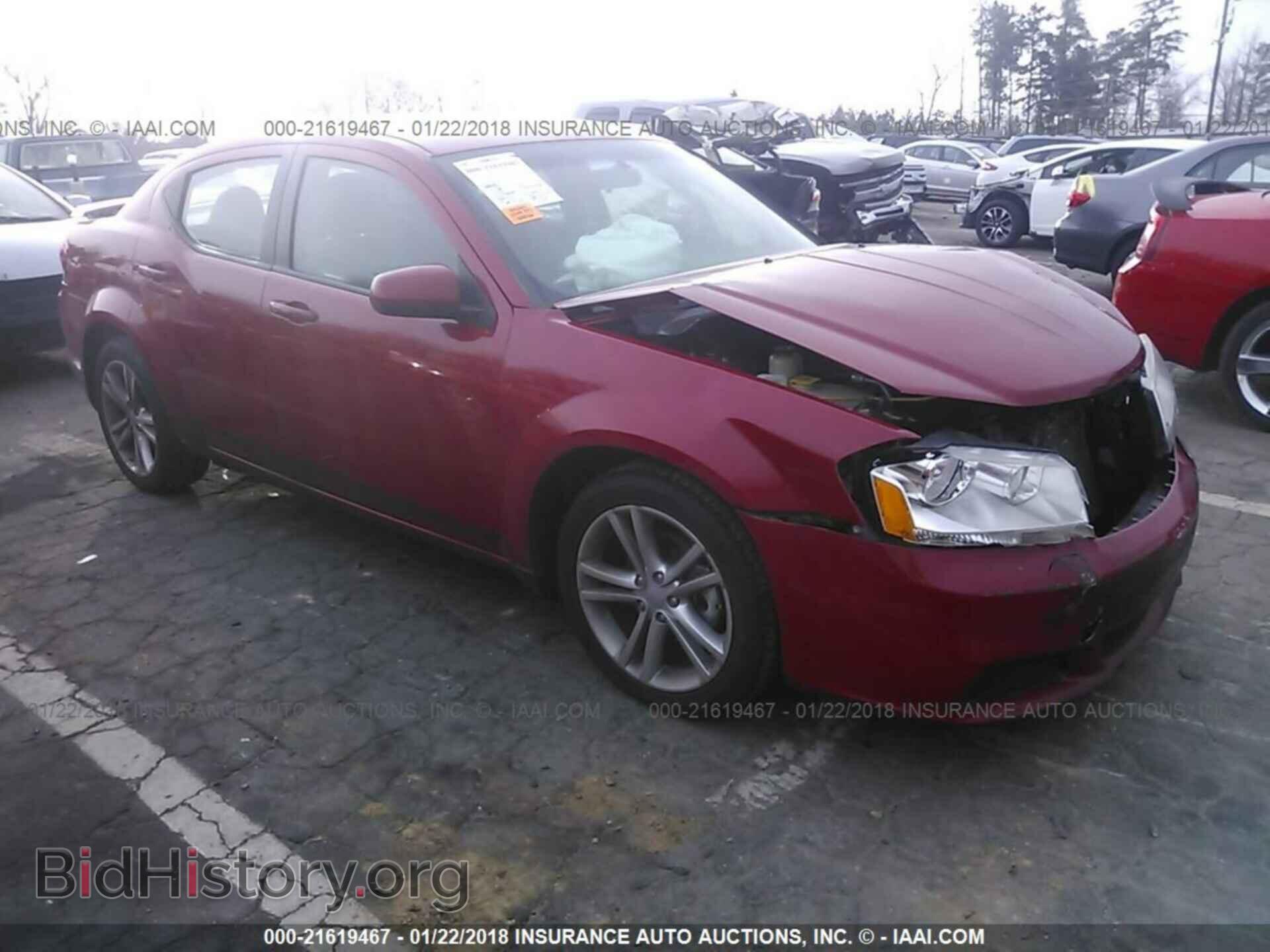 Фотография 1C3CDZCB2CN238477 - Dodge Avenger 2012
