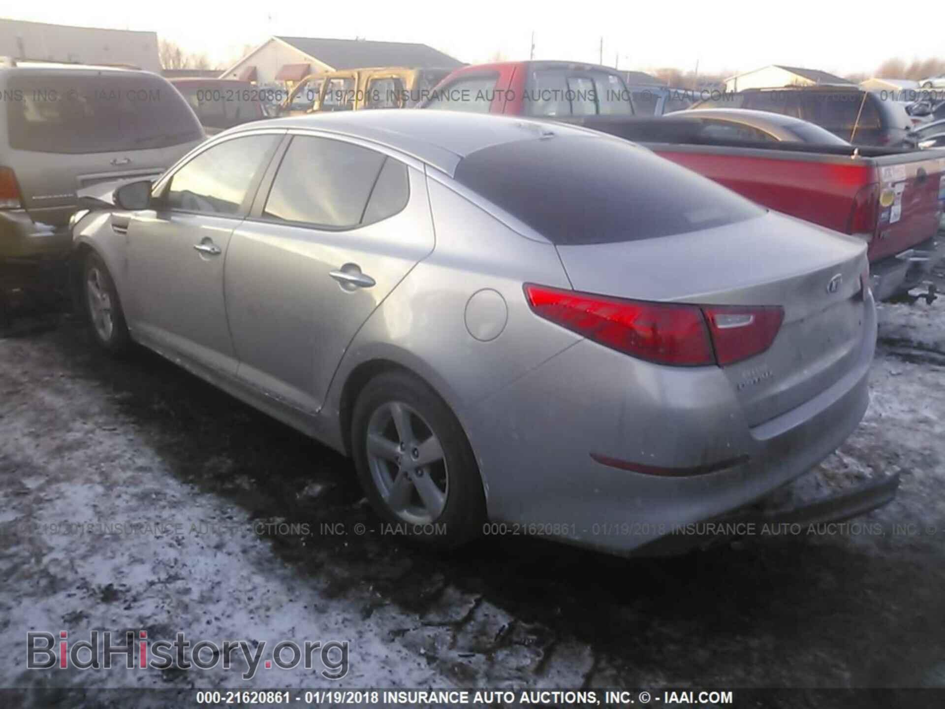 2014 Kia Optima - VIN: 5XXGM4A71EG341371 - Фото 3