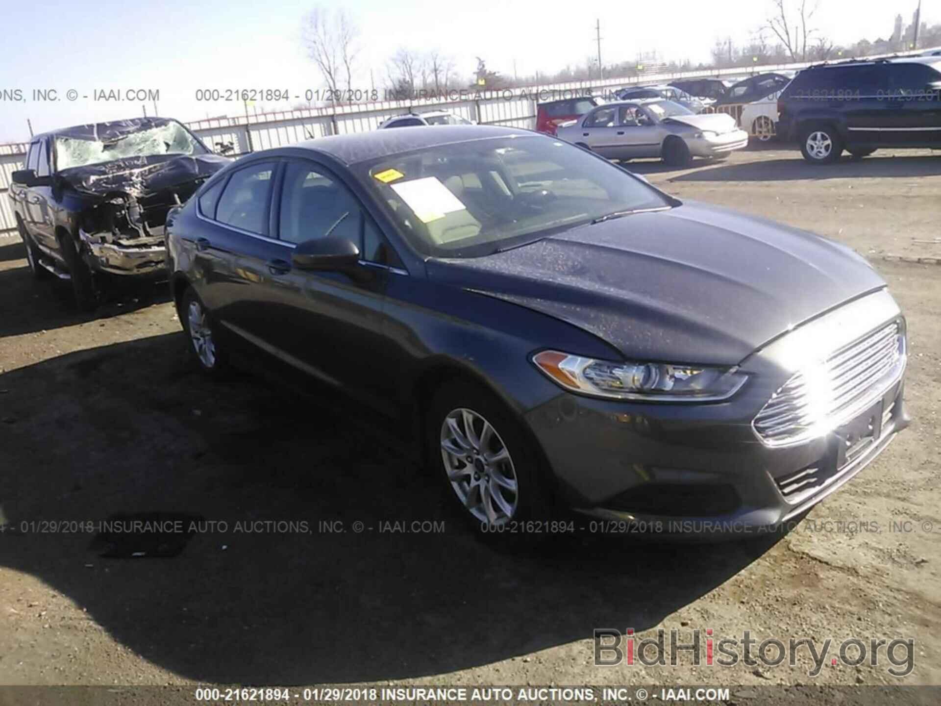 Photo 3FA6P0G74FR185855 - Ford Fusion 2015