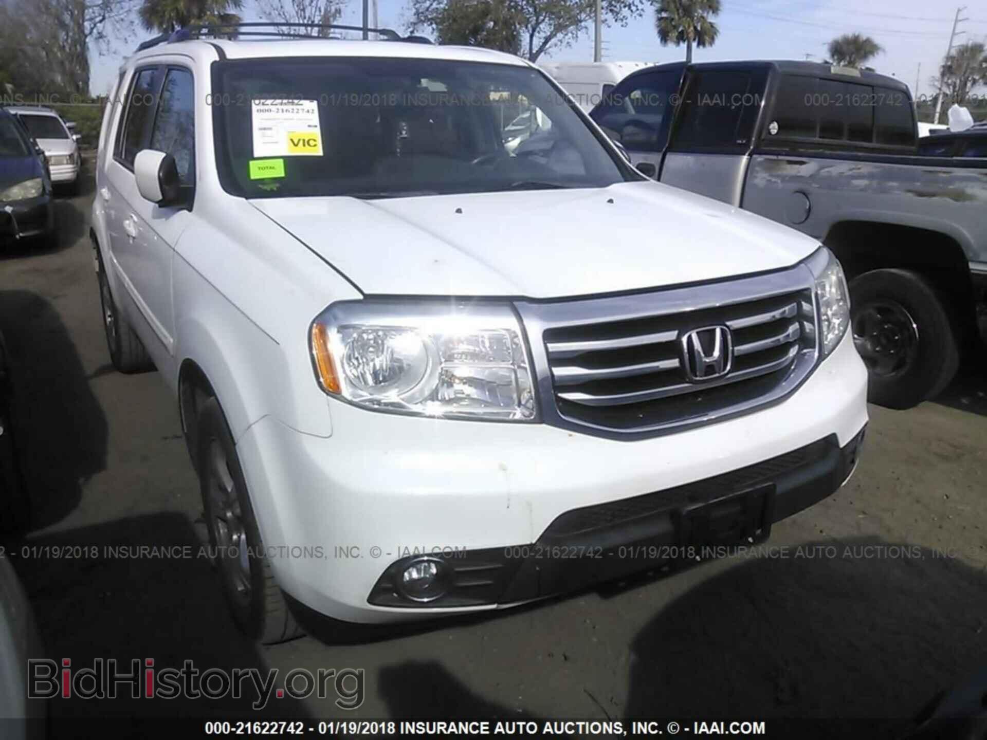Фотография 5FNYF3H78EB009915 - Honda Pilot 2014