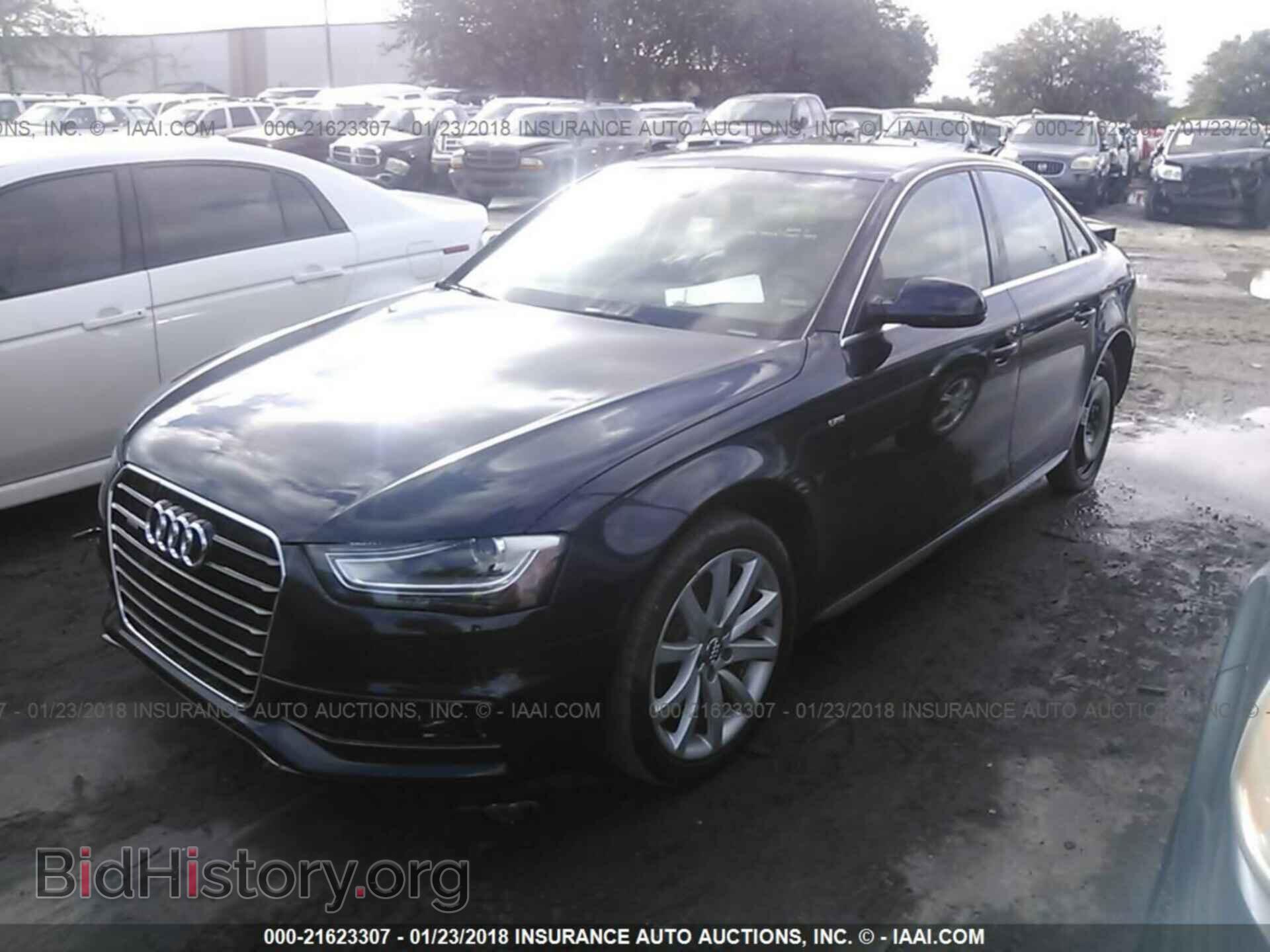 2014 Audi A4 - VIN: WAUDFAFL0EA117020 - Photo 2