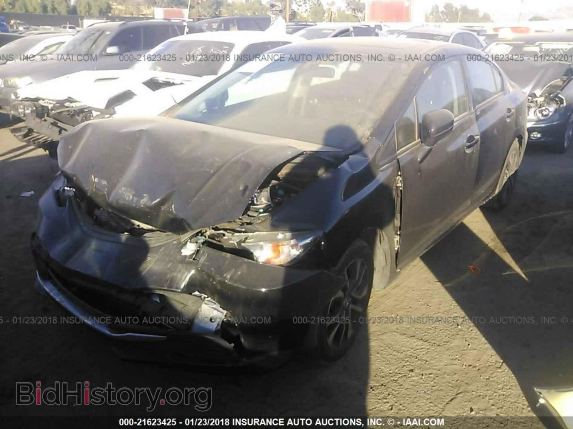 2014 Honda Civic - VIN: 19XFB2F8XEE274589 - Фото 2