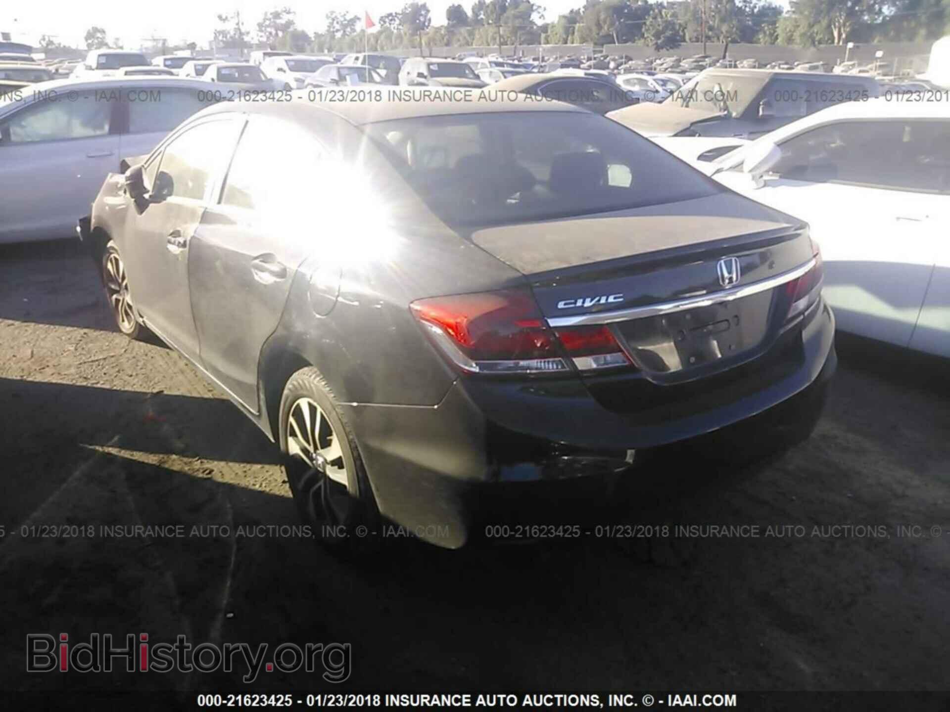 2014 Honda Civic - VIN: 19XFB2F8XEE274589 - Фото 3