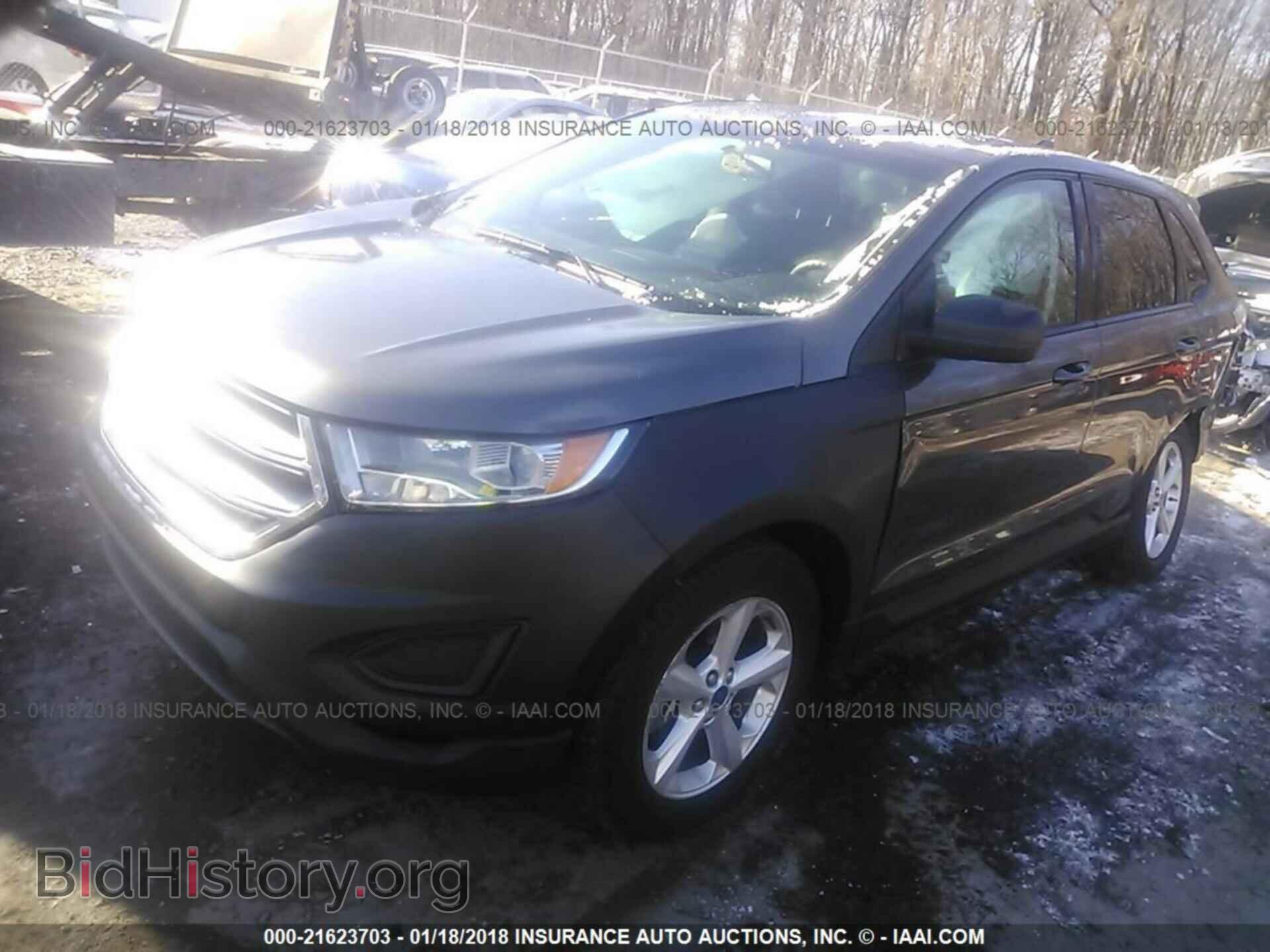 2015 Ford Edge - VIN: 2FMTK3G9XFBB46826 - Фото 2