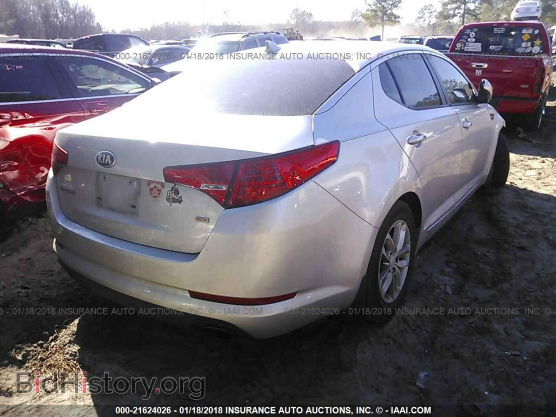 2013 Kia Optima - VIN: KNAGM4A71D5336896 - Фото 4